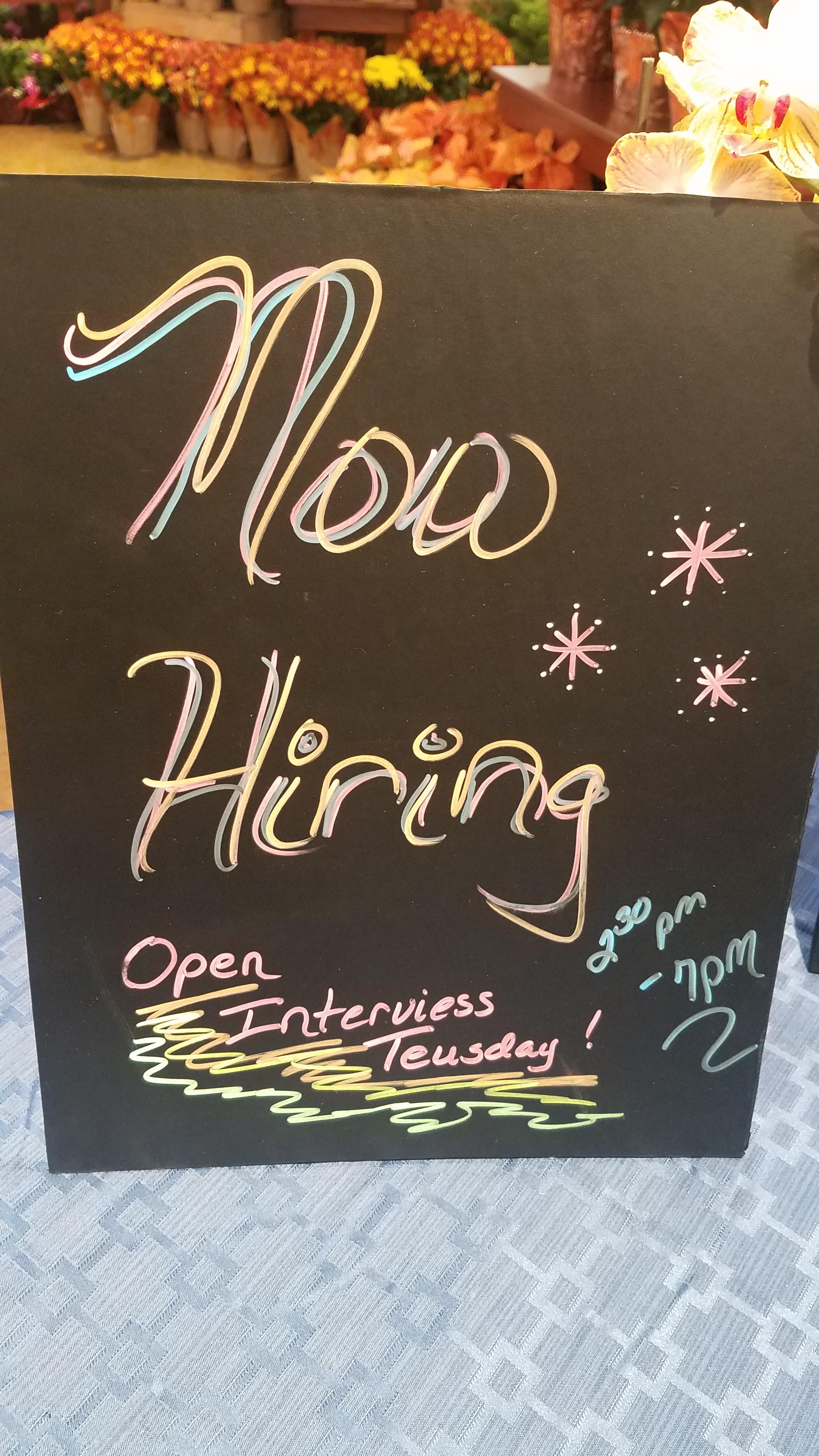 This job opportunity at my local Kroger. r/pics