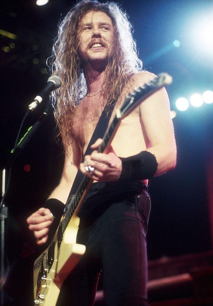 James Hetfield circa 1988 r/FierceFlow
