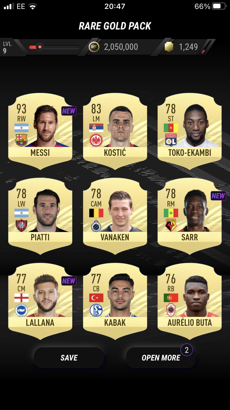 Out of a rare gold pack r/Etorr