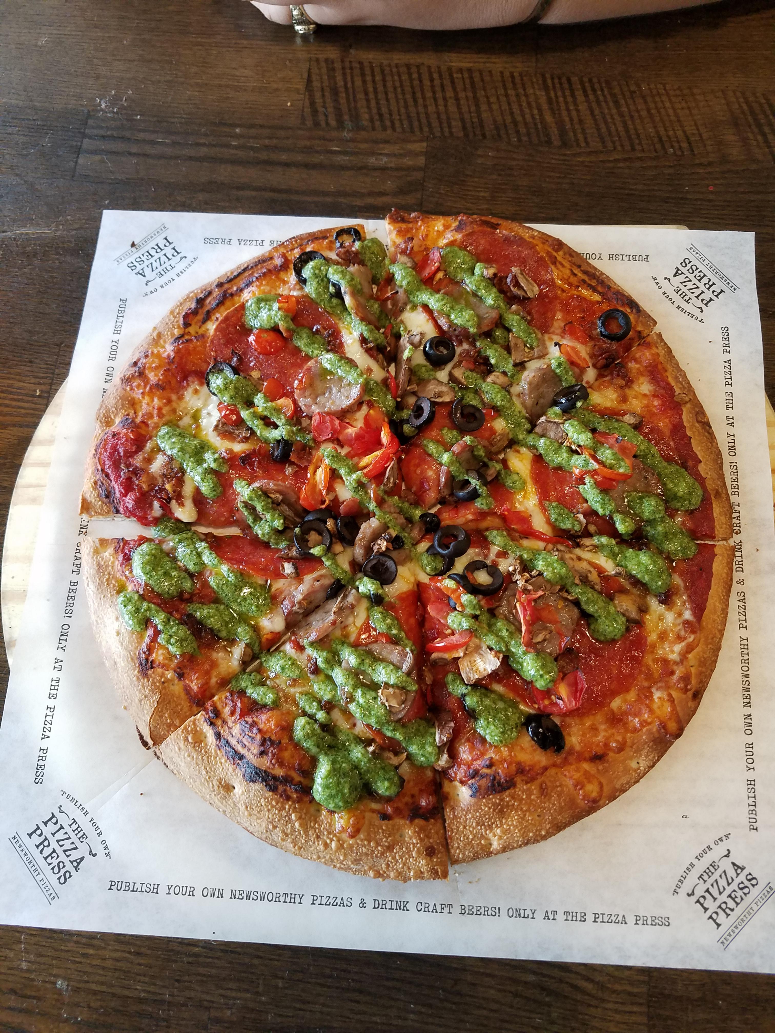 Pizza Press in Pasadena, CA Pizza