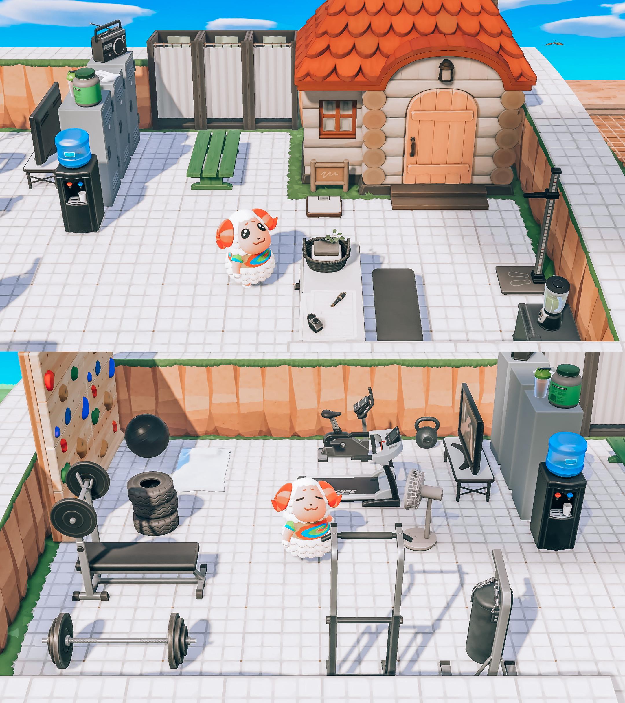 Dom’s new gym just opened up! to Indeedaroo Fitness 💪 r