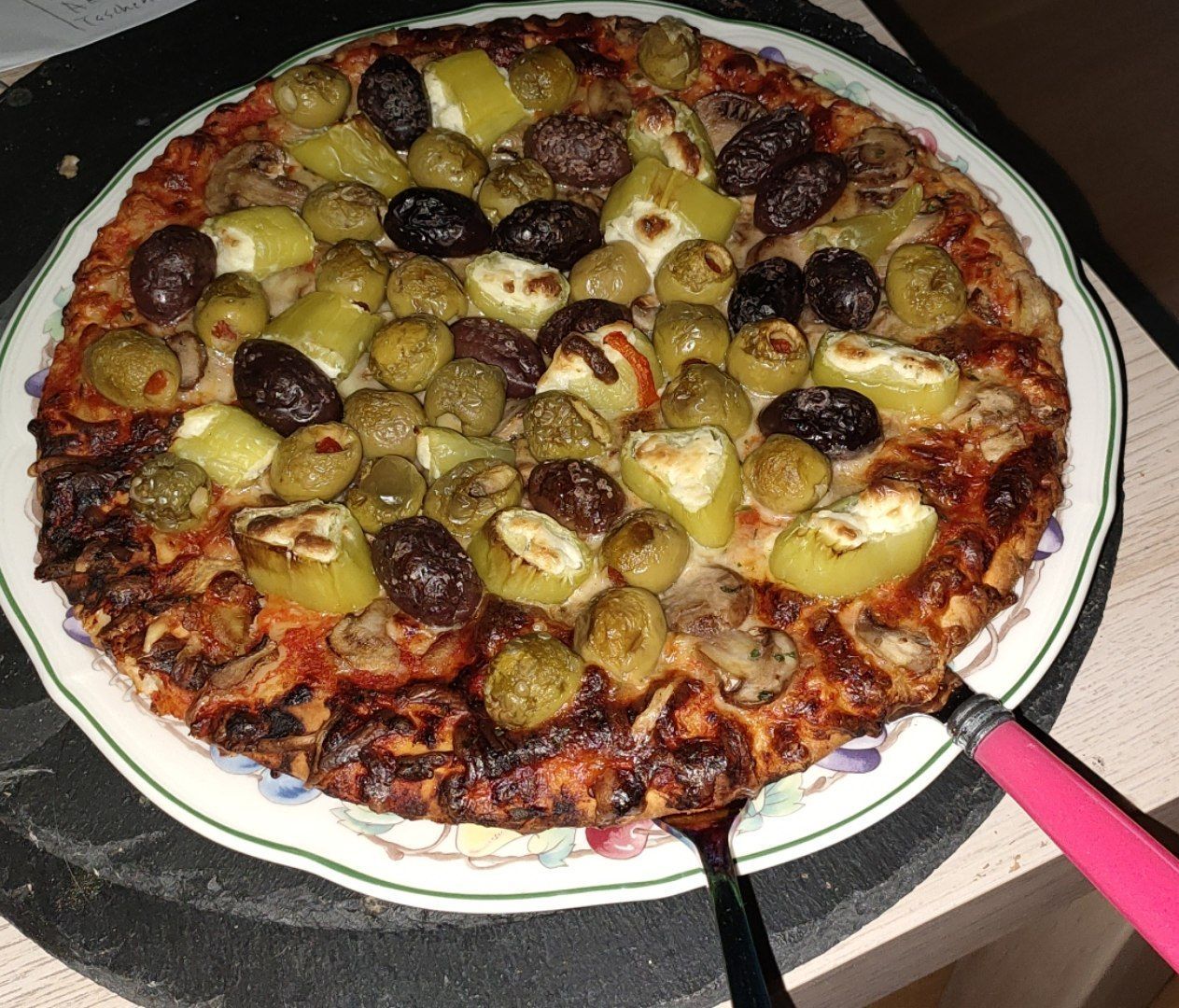 olive pizza r/cursedfoods