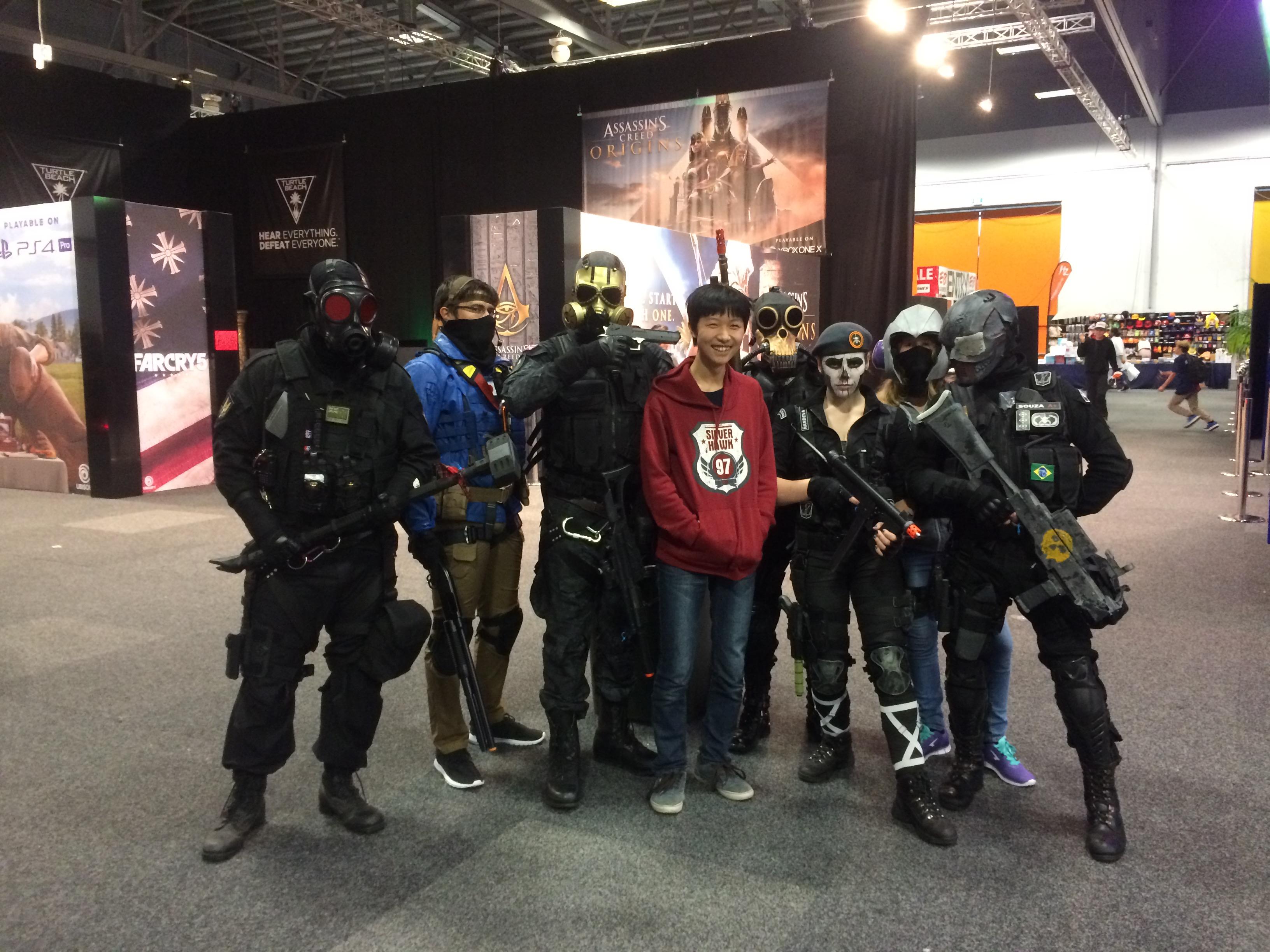 Rainbow Six Siege Operator Cosplays at Armageddon Auckland!