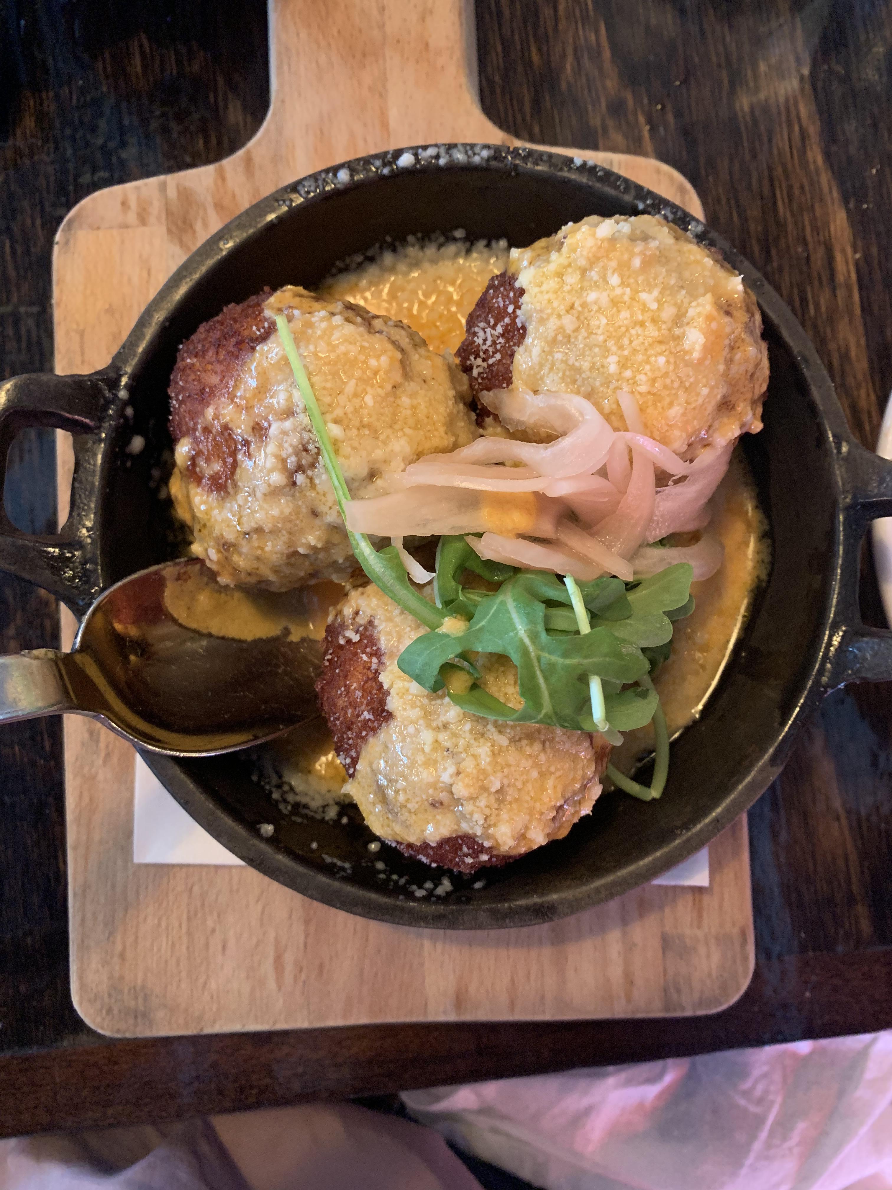 [I ate] fried lobster risotto balls r/food