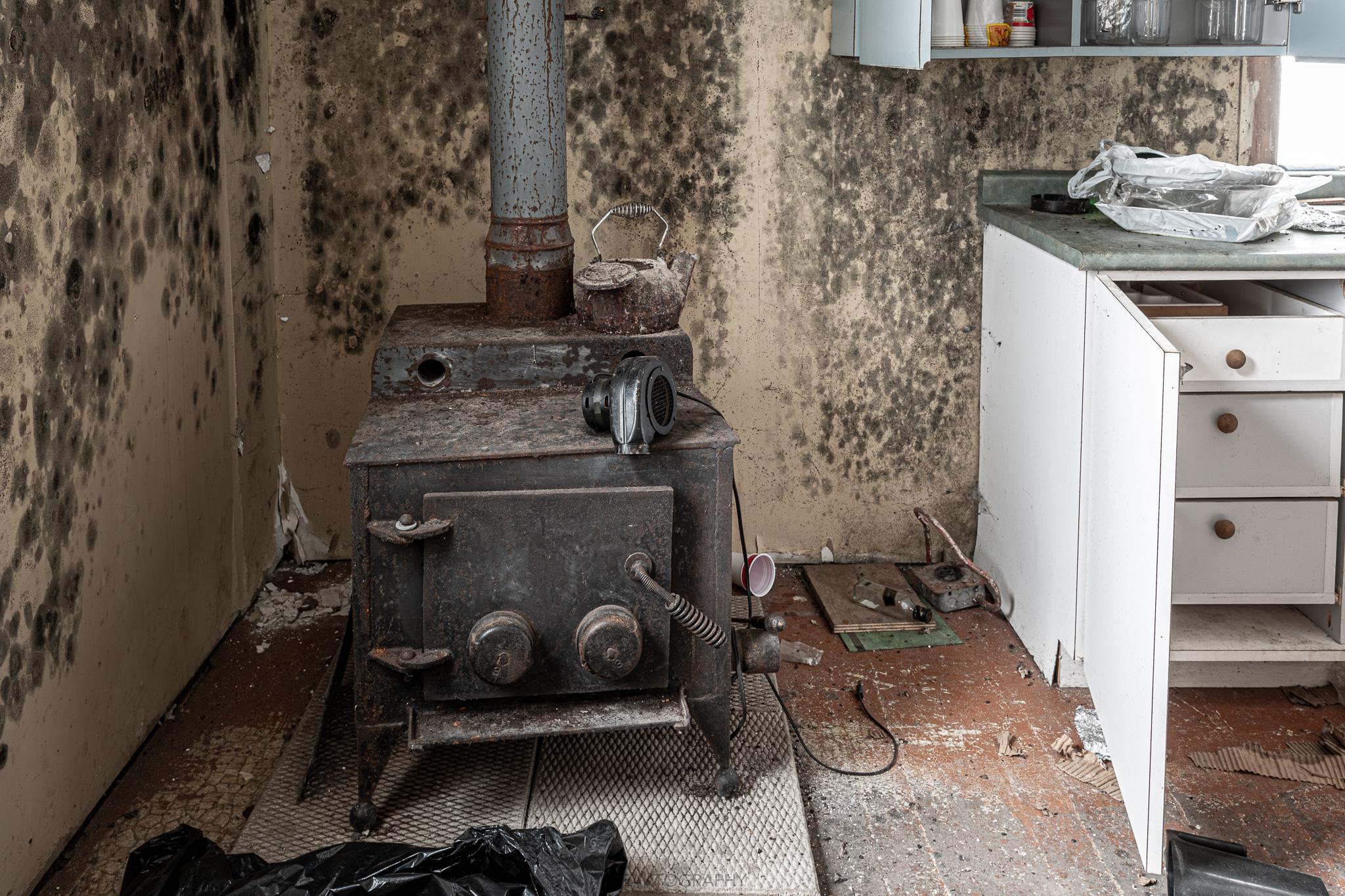 Insane Black Mold in an Abandoned House (OC) 2048X1365 r/urbanexploration