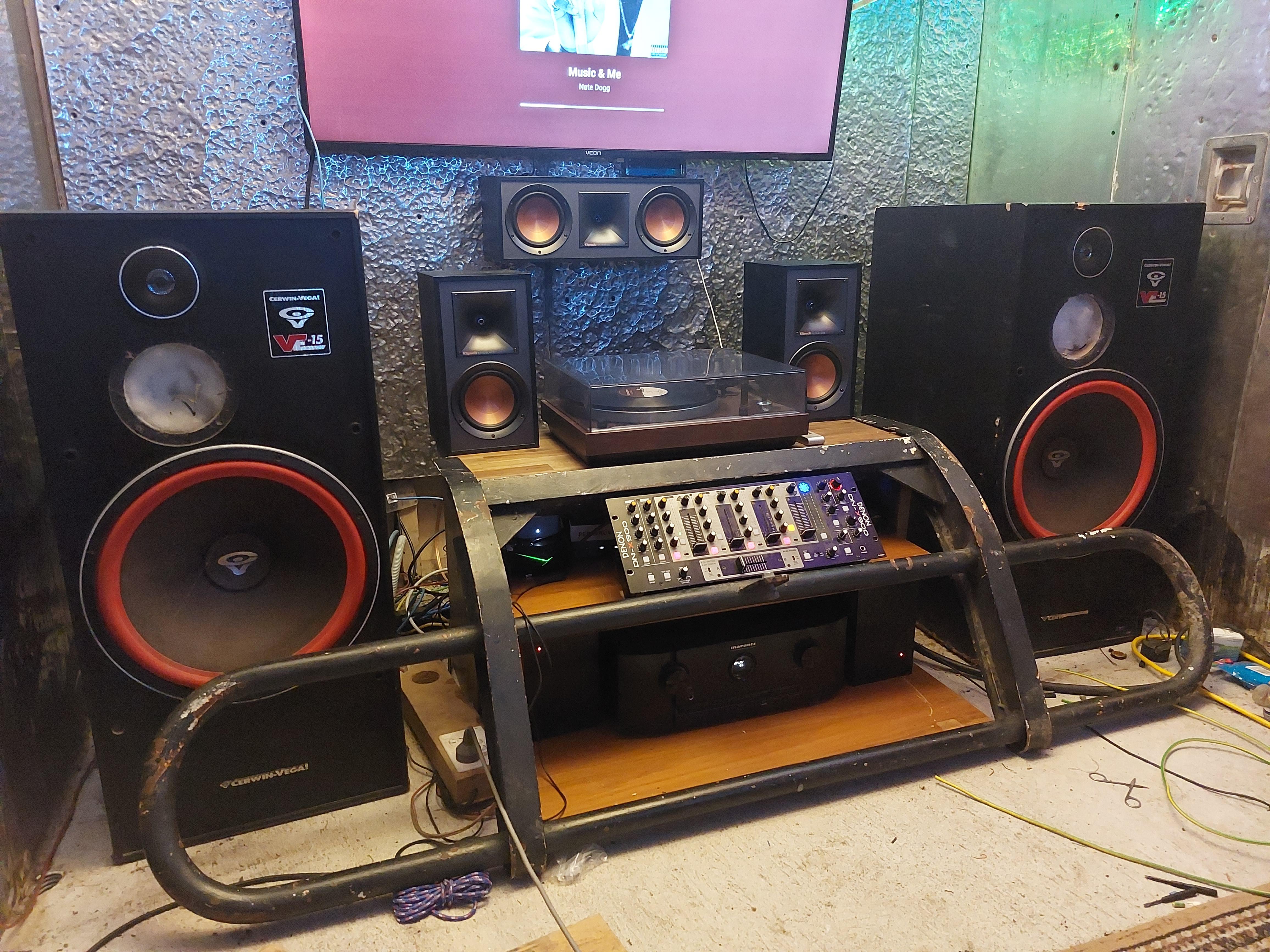 Rebuilt the entertainment unit this week audiophile