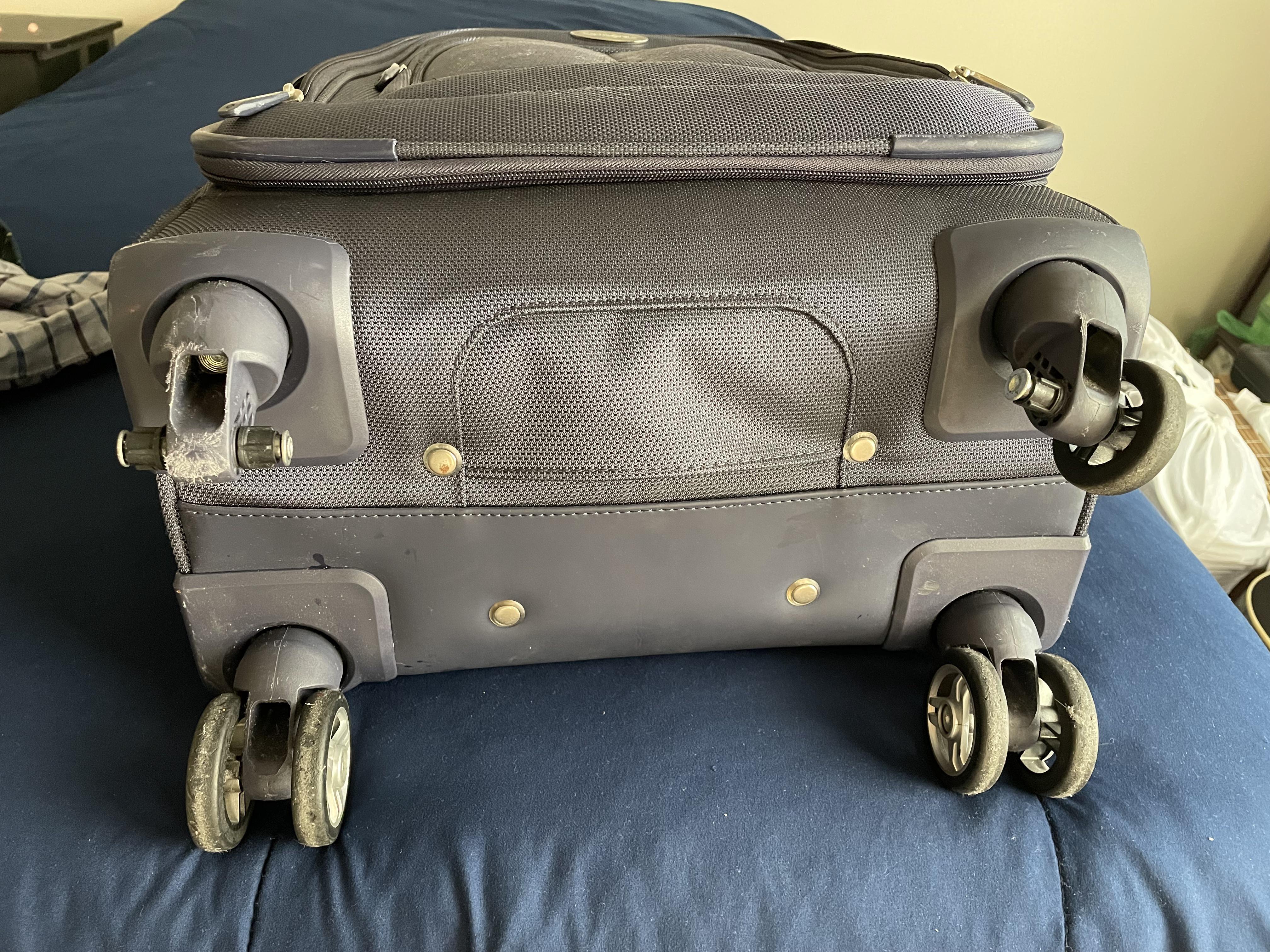 Any ideas to fix or replace these wheels? Manufacturer says the parts