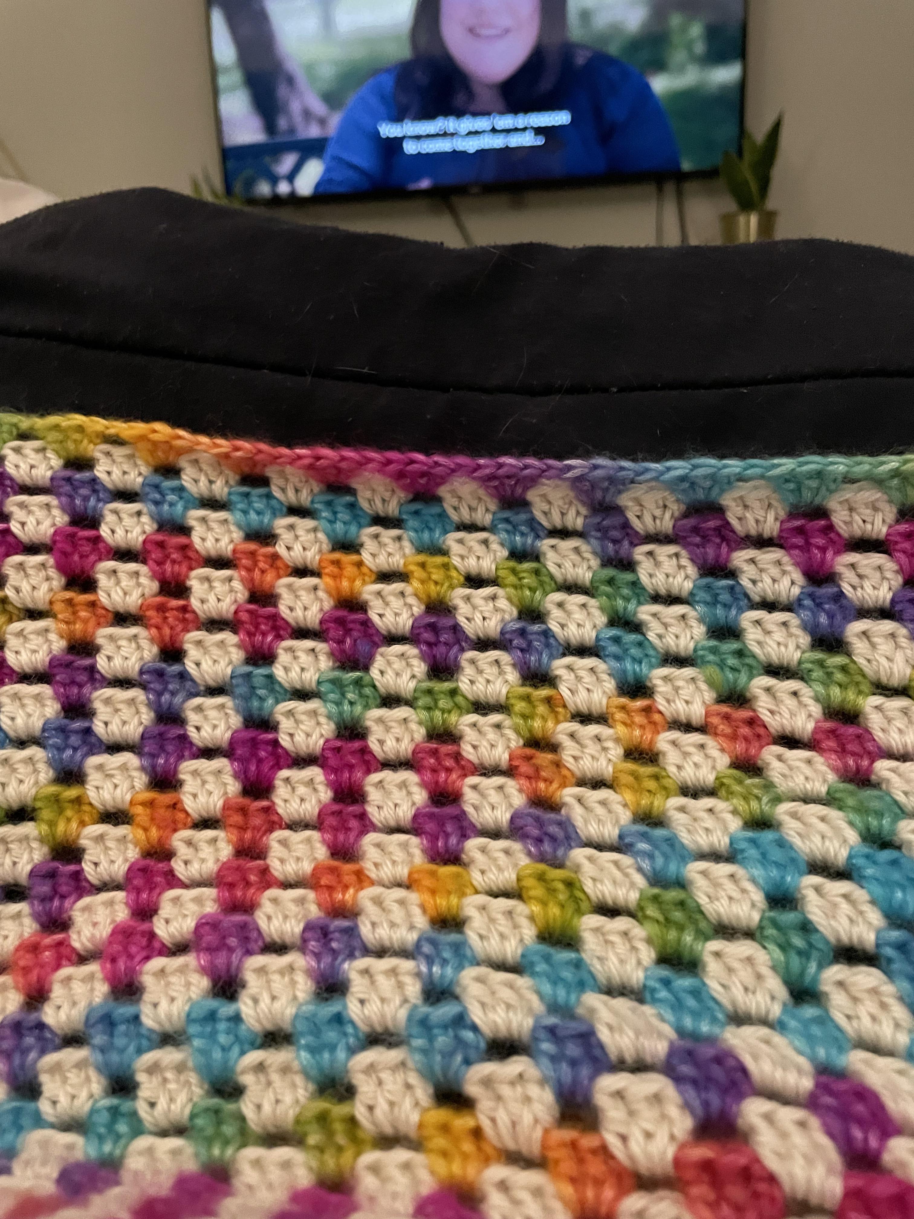 Border help for this baby blanket for my soon to be daughter? It’s just