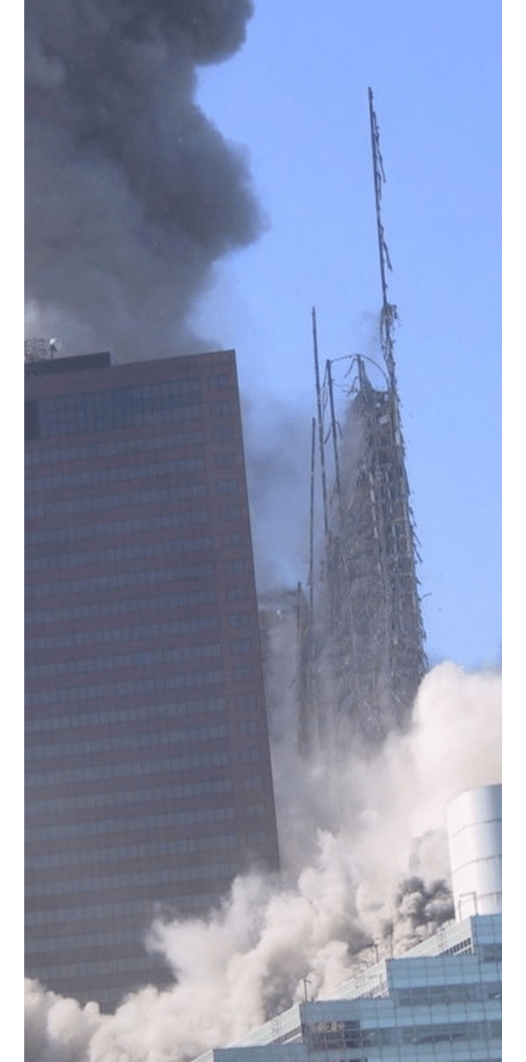 North Tower core moments after the collapse r/911archive