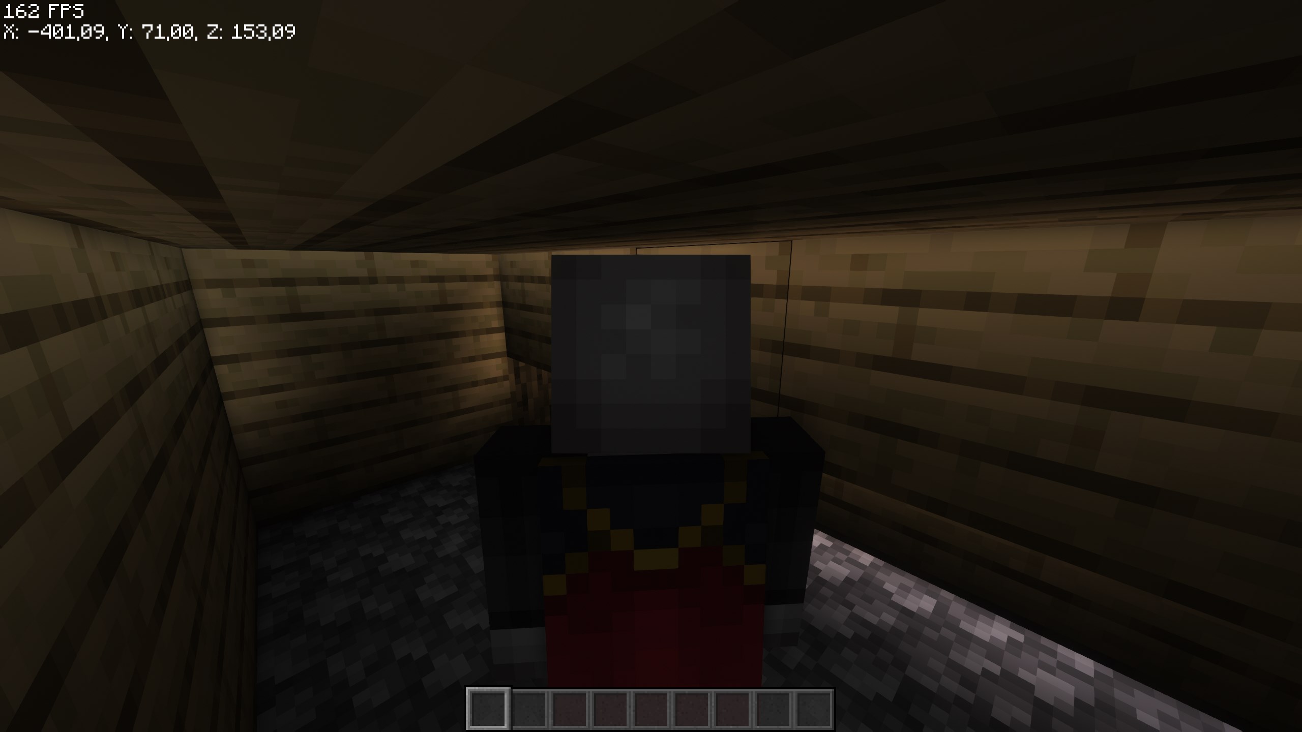 Spawnpoint inside of the village house roof. Seed 3638466702058760035