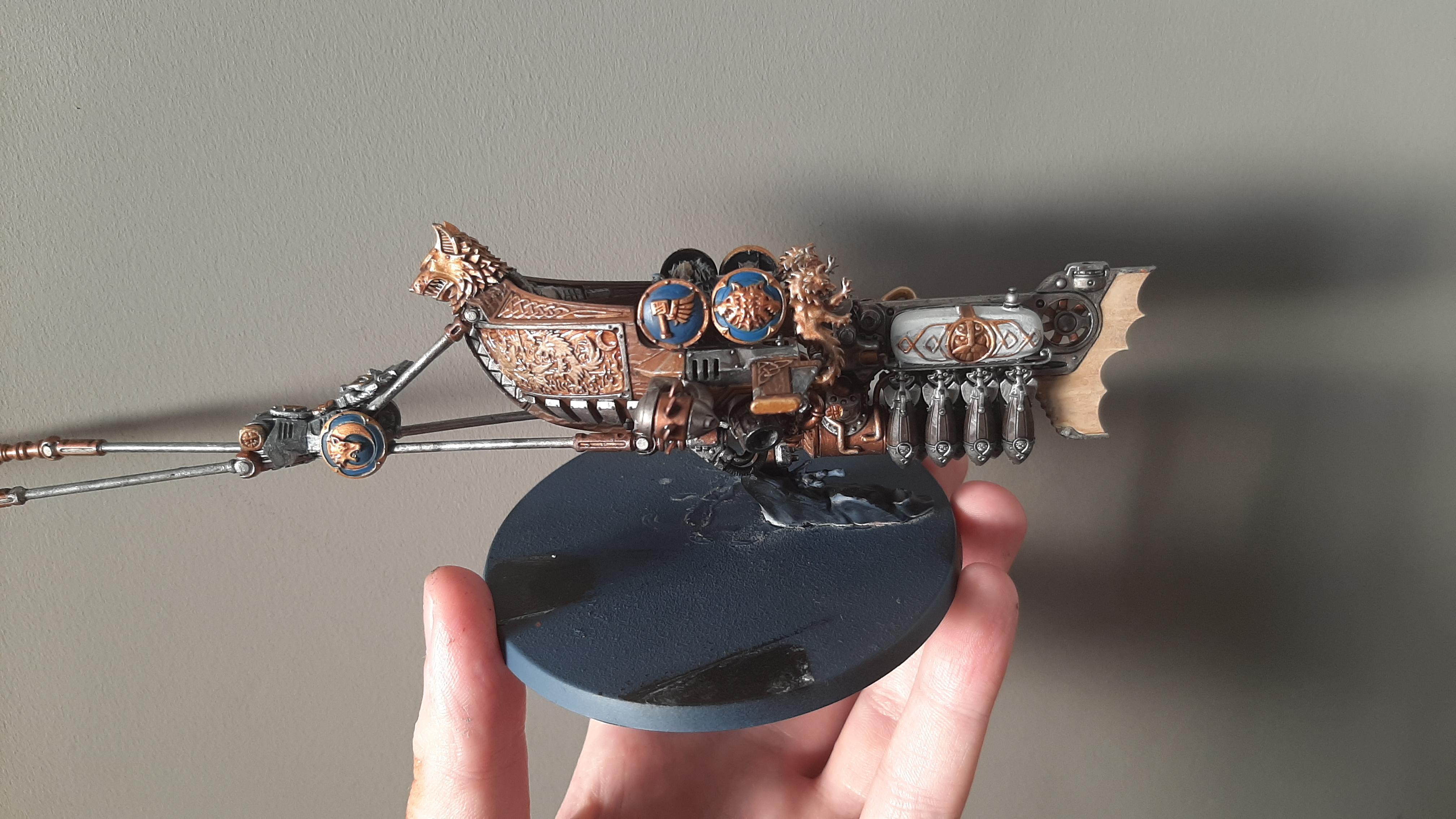 WIP on Bugman's Bombardier (name my change) a remnant of the World That Was this flight