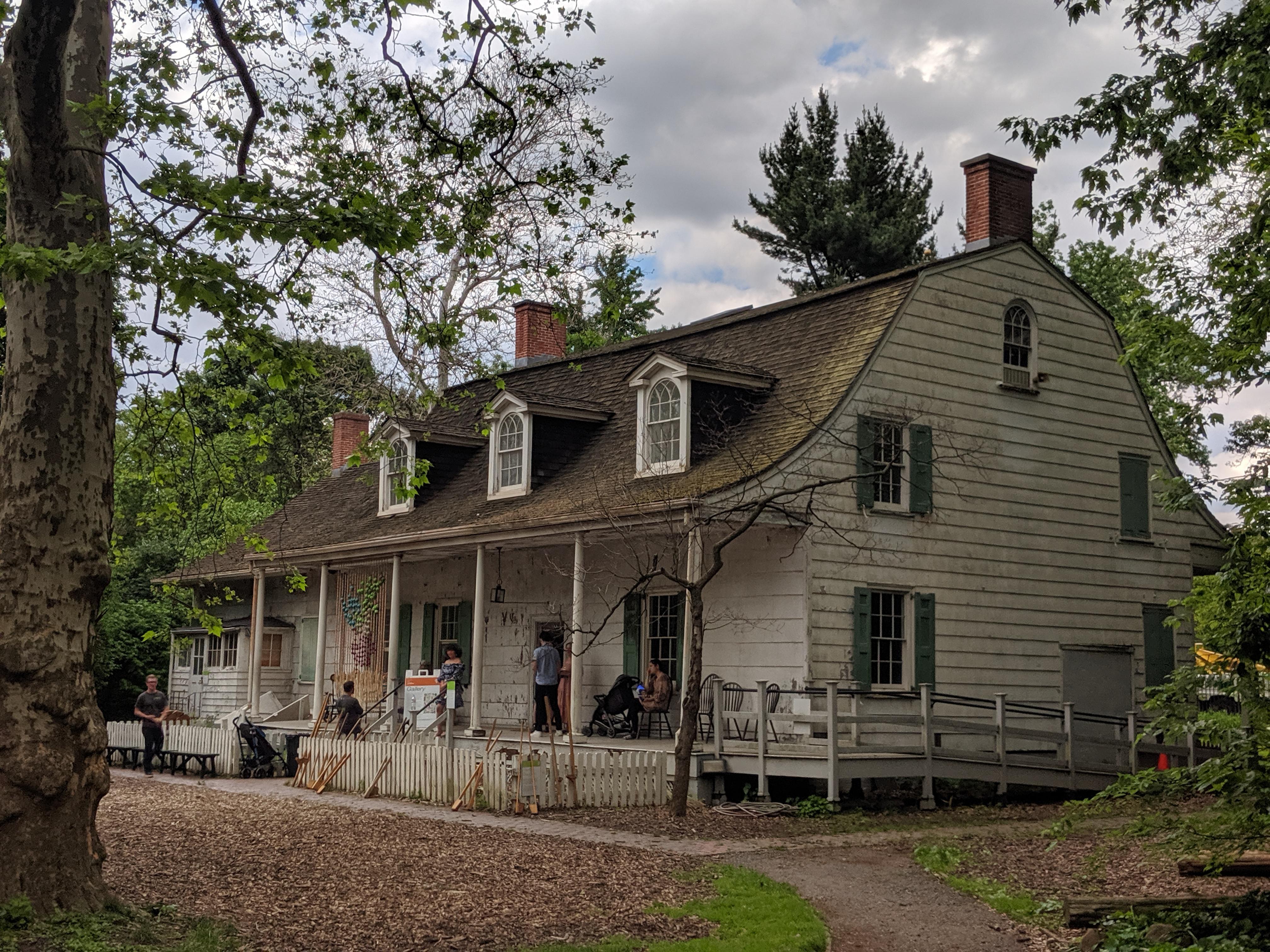House built in 1783 in Prospect park r/Brooklyn