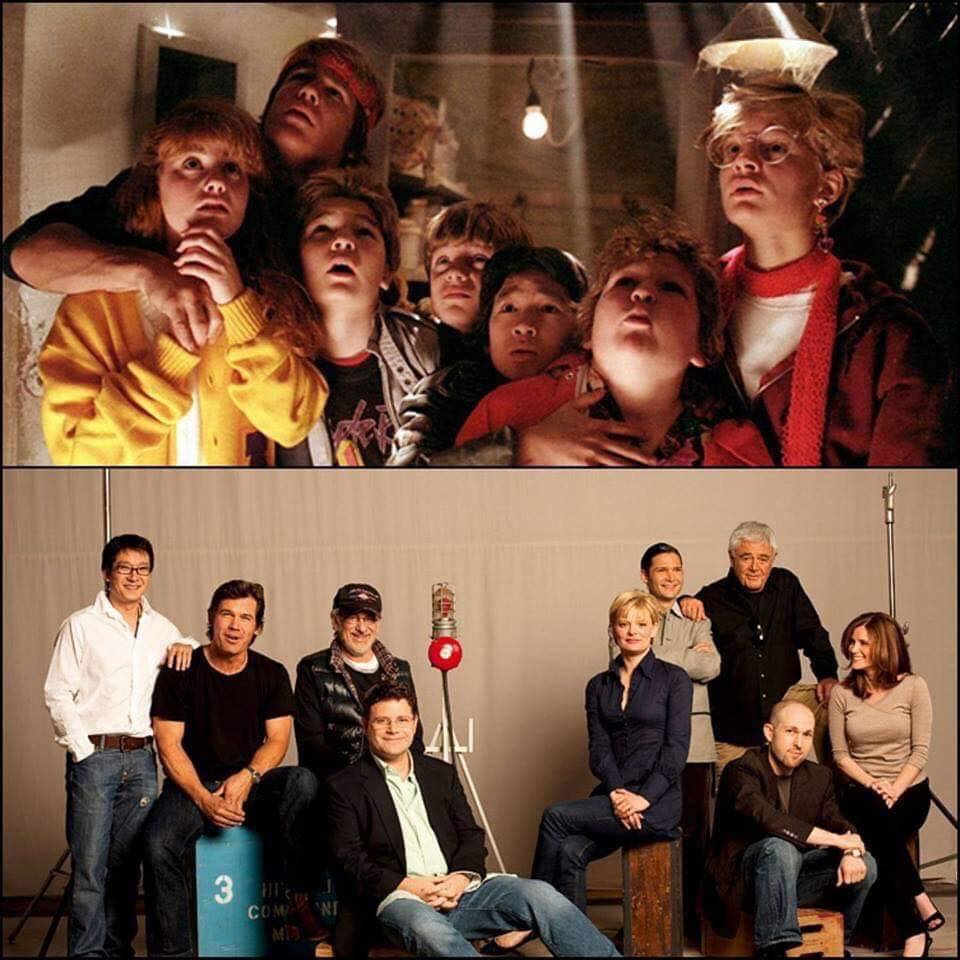 The Goonies Then and Now (1985 and 2015) OldSchoolCool