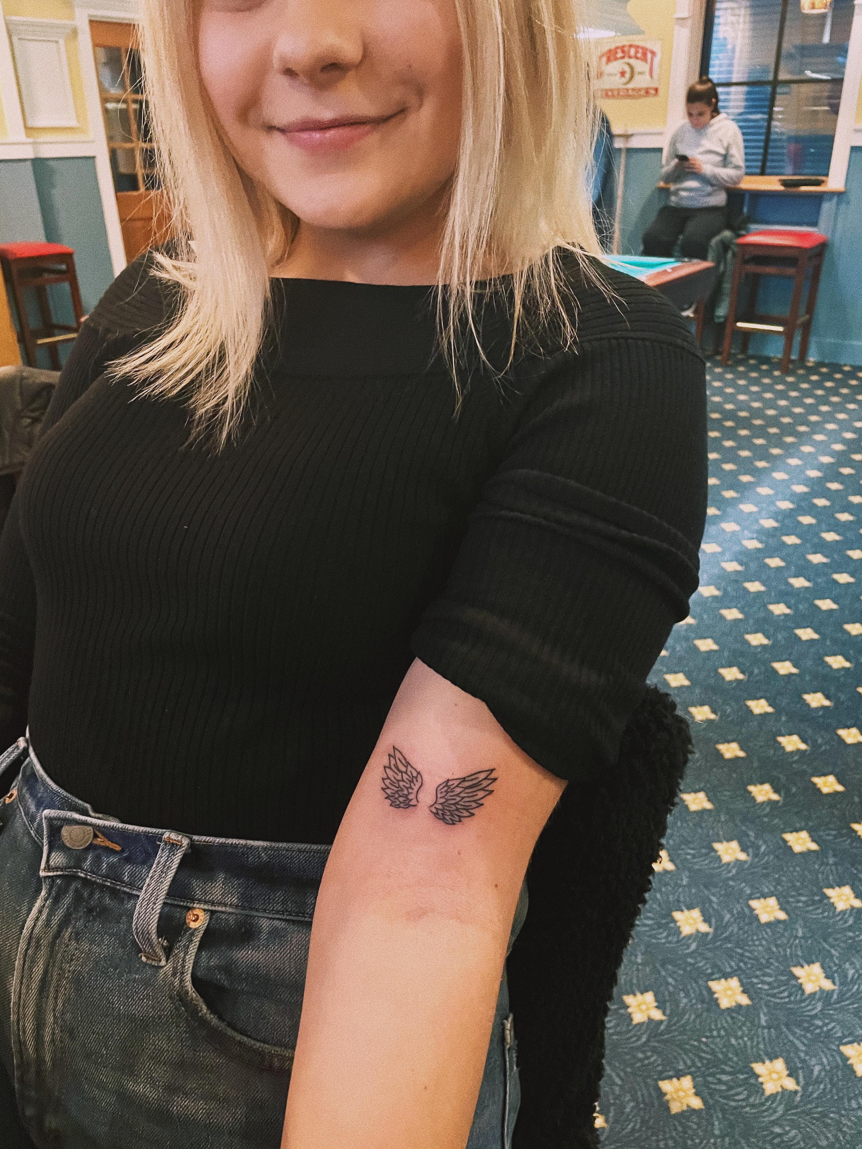 My first Mac Miller tattoo, Wings r/MacMiller