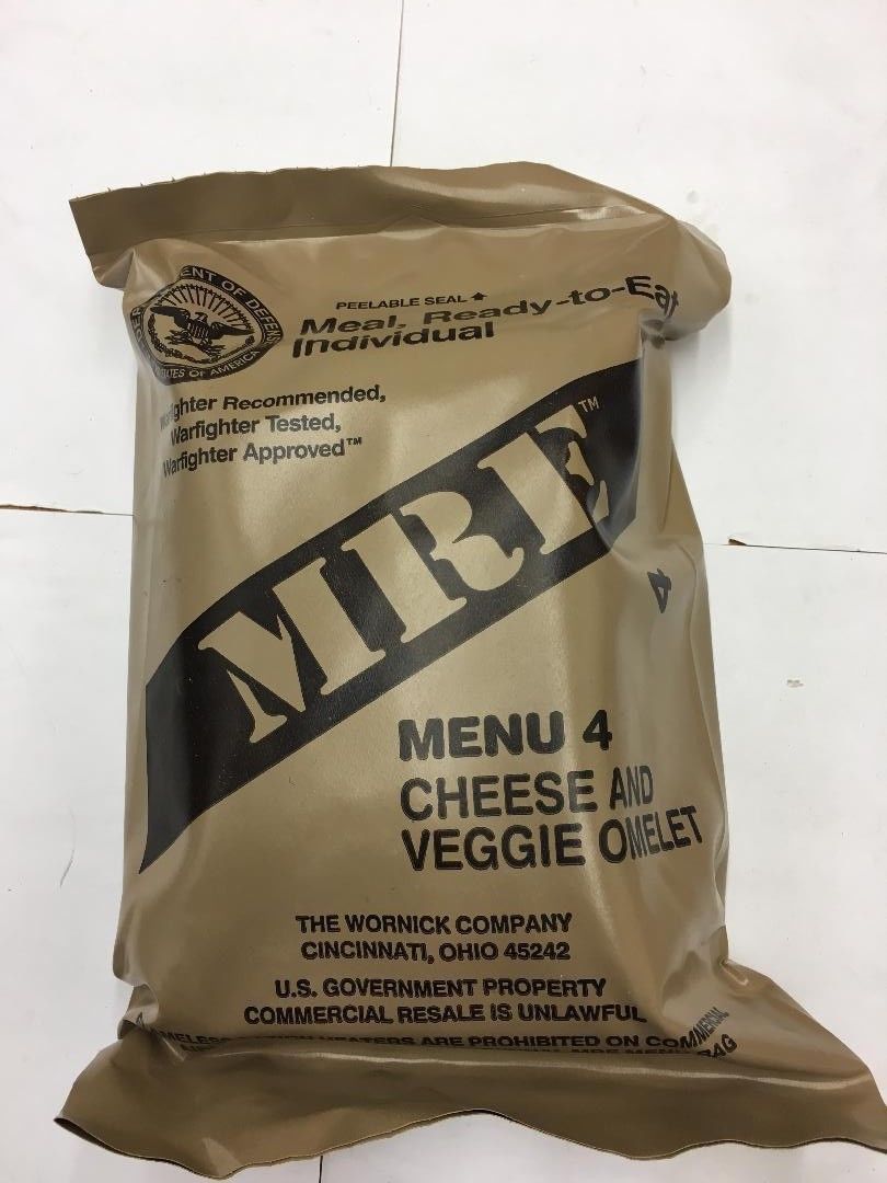 I finally ate the dreaded cheese and veggie omelet r/MRE