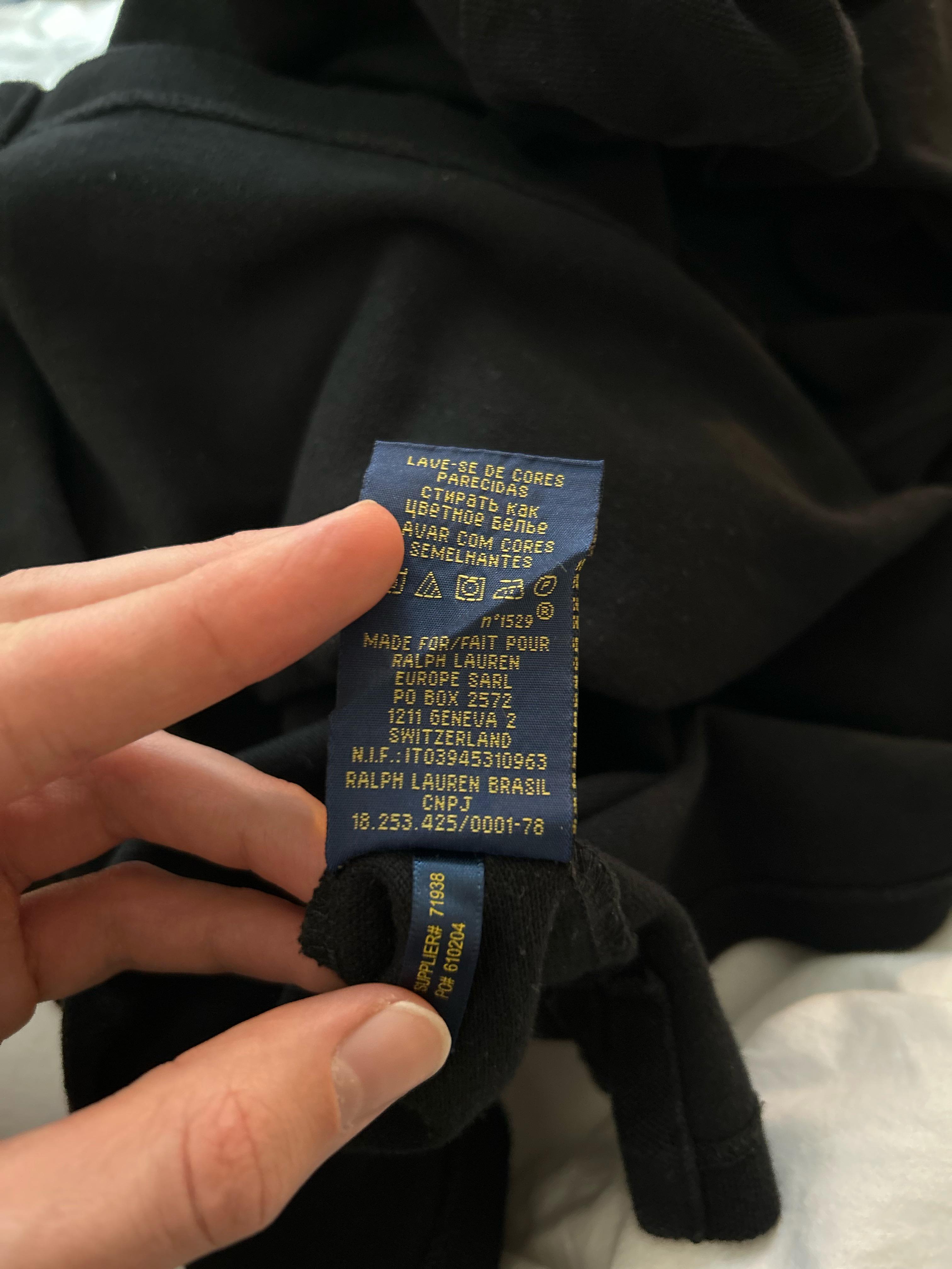 Does Ralph Lauren have navy washing labels? r/BehindTheClosetDoor