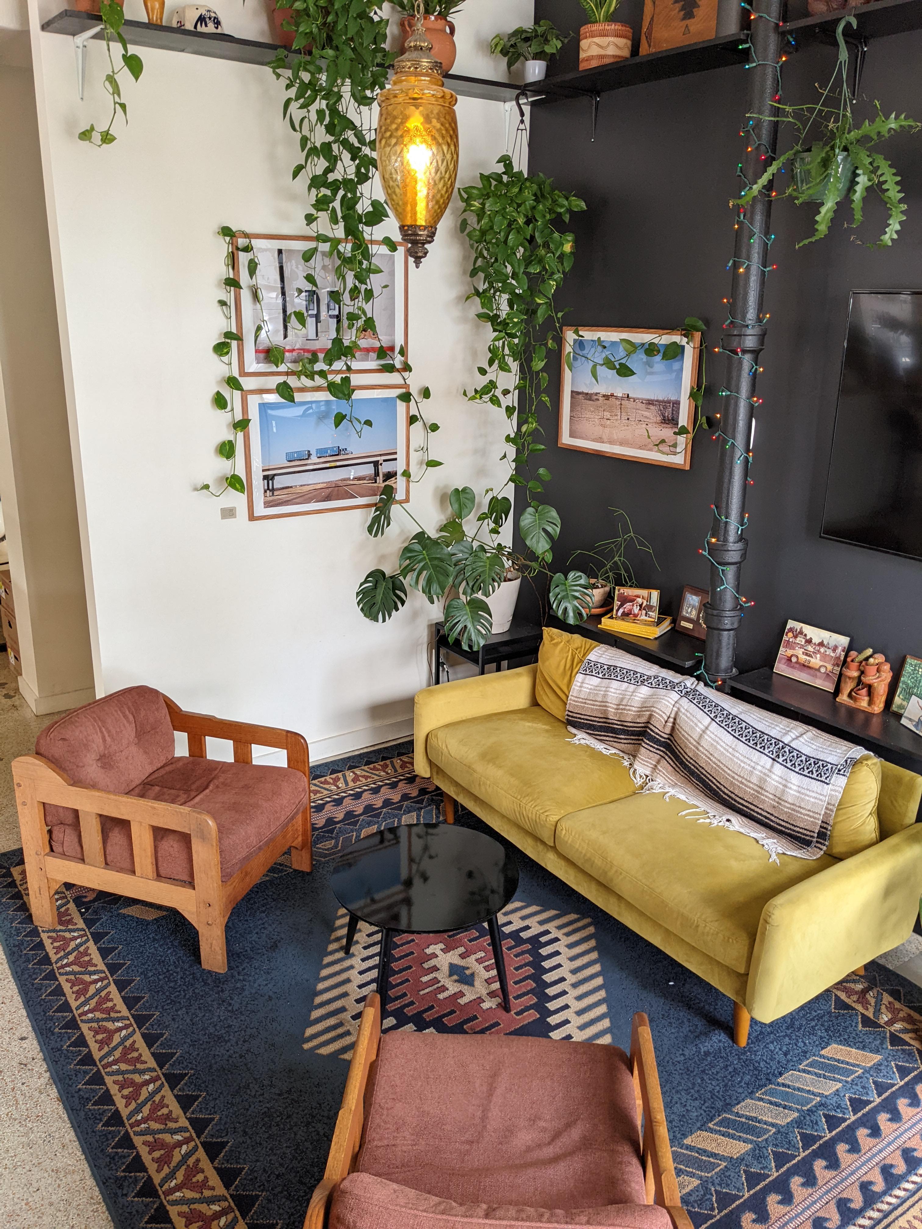 A cozy corner inside Easy Luck Coffee, Orlando, FL. [OC] [3024x4032