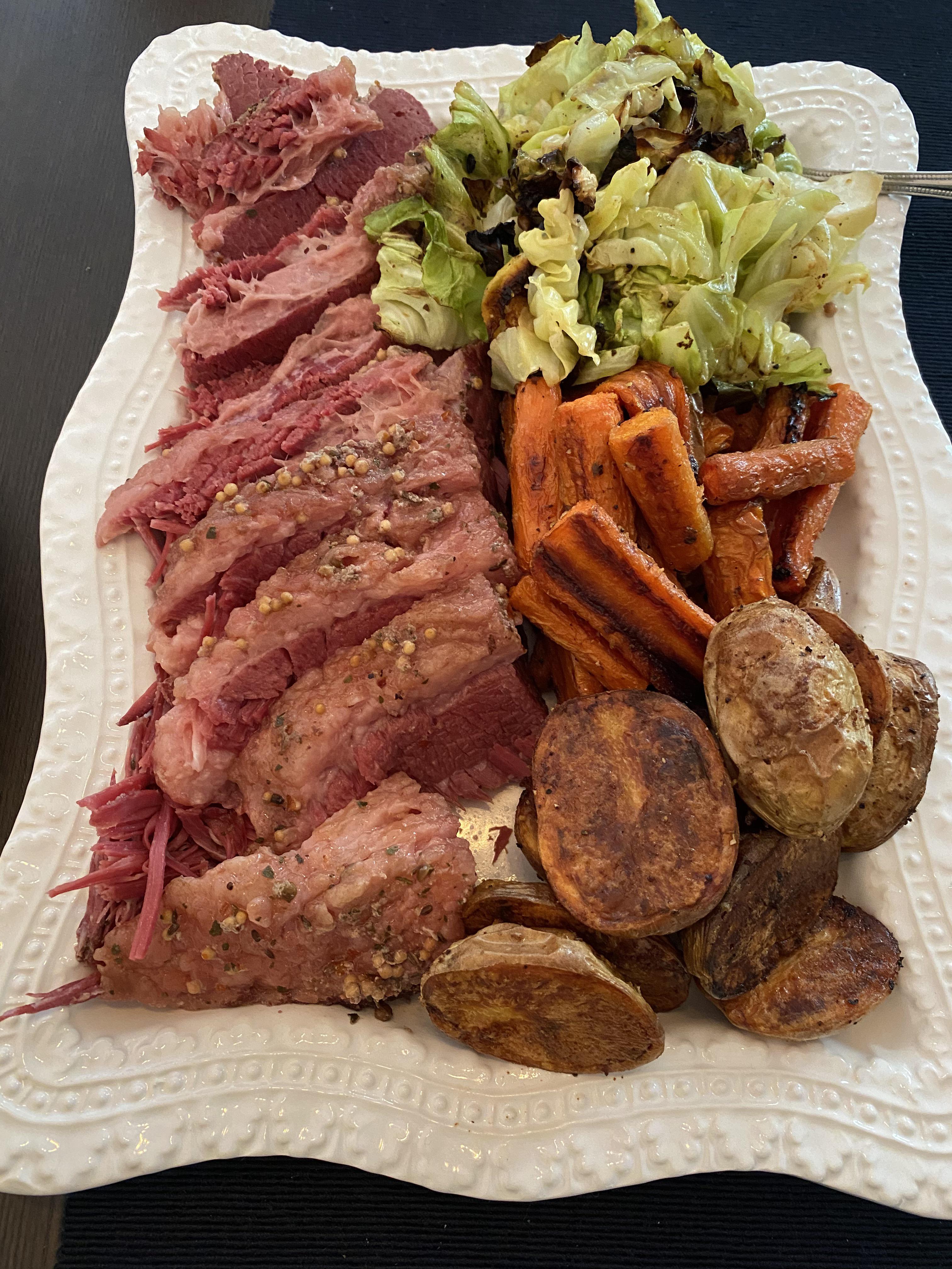 First time having the uncured corned beef brisket and it came out
