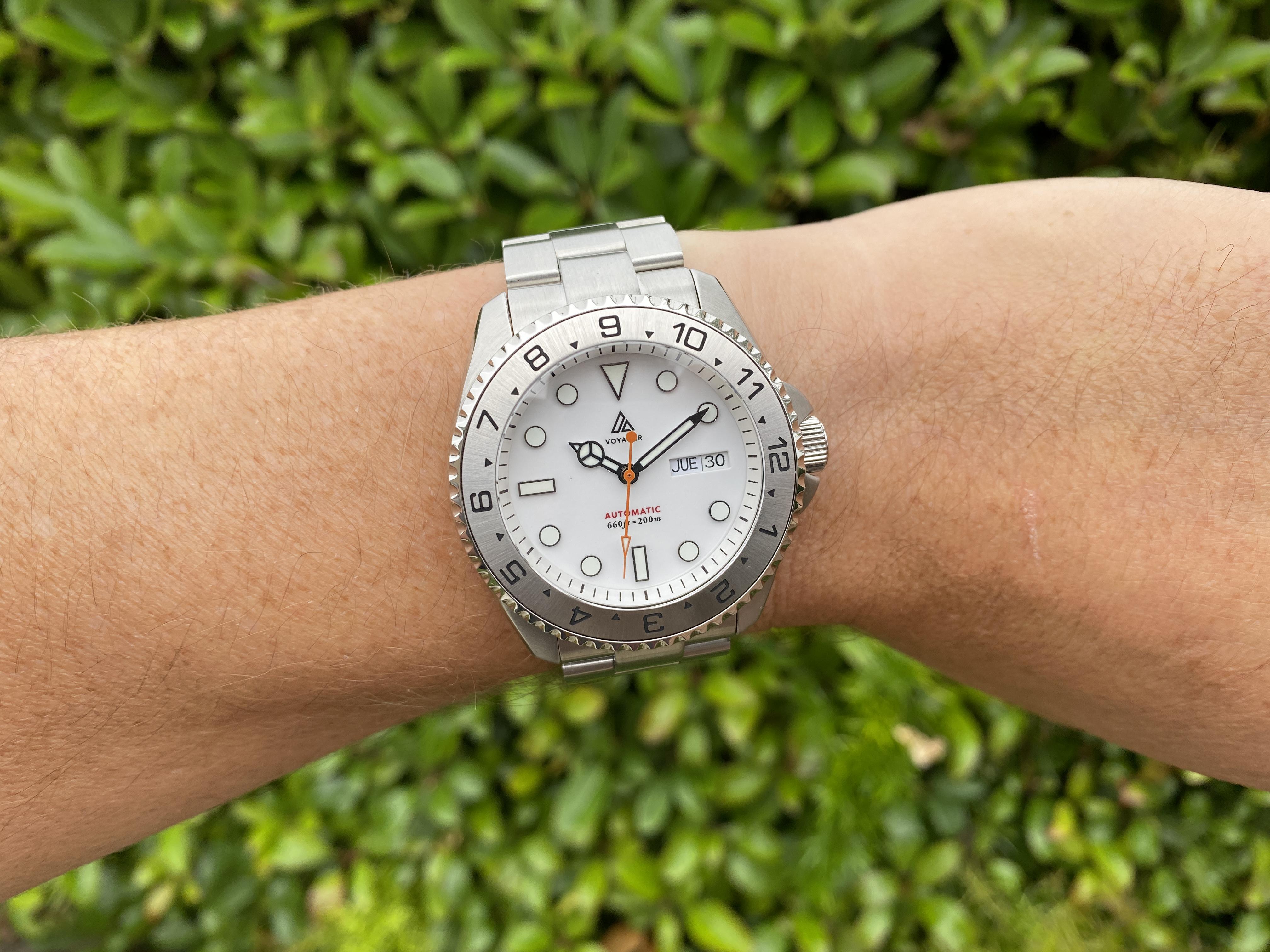 [WTS] Custom Seiko Build Rolex Explorer II White Polar Dial Homage r