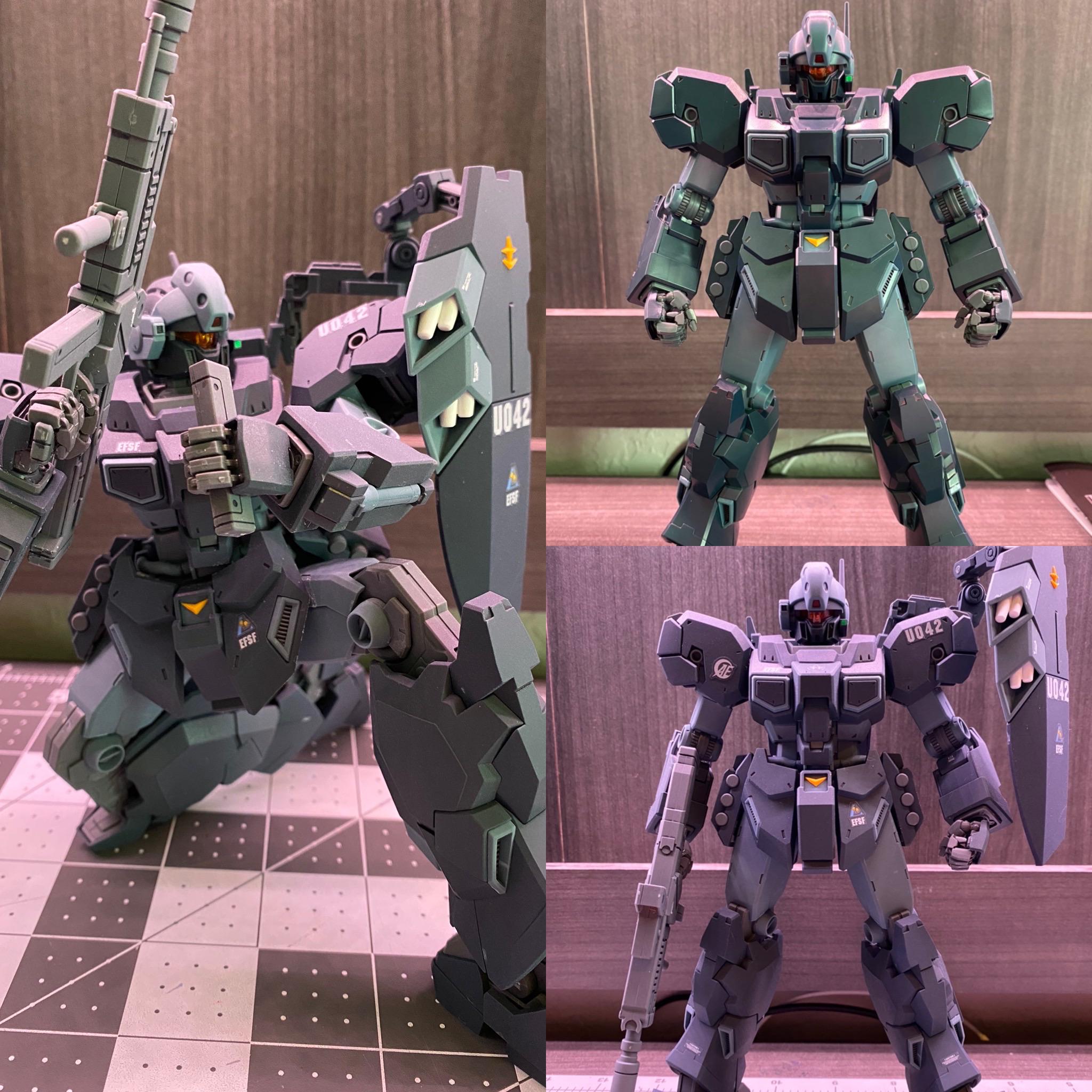 I do basic Gunpla. These kits look great with a little panel lining