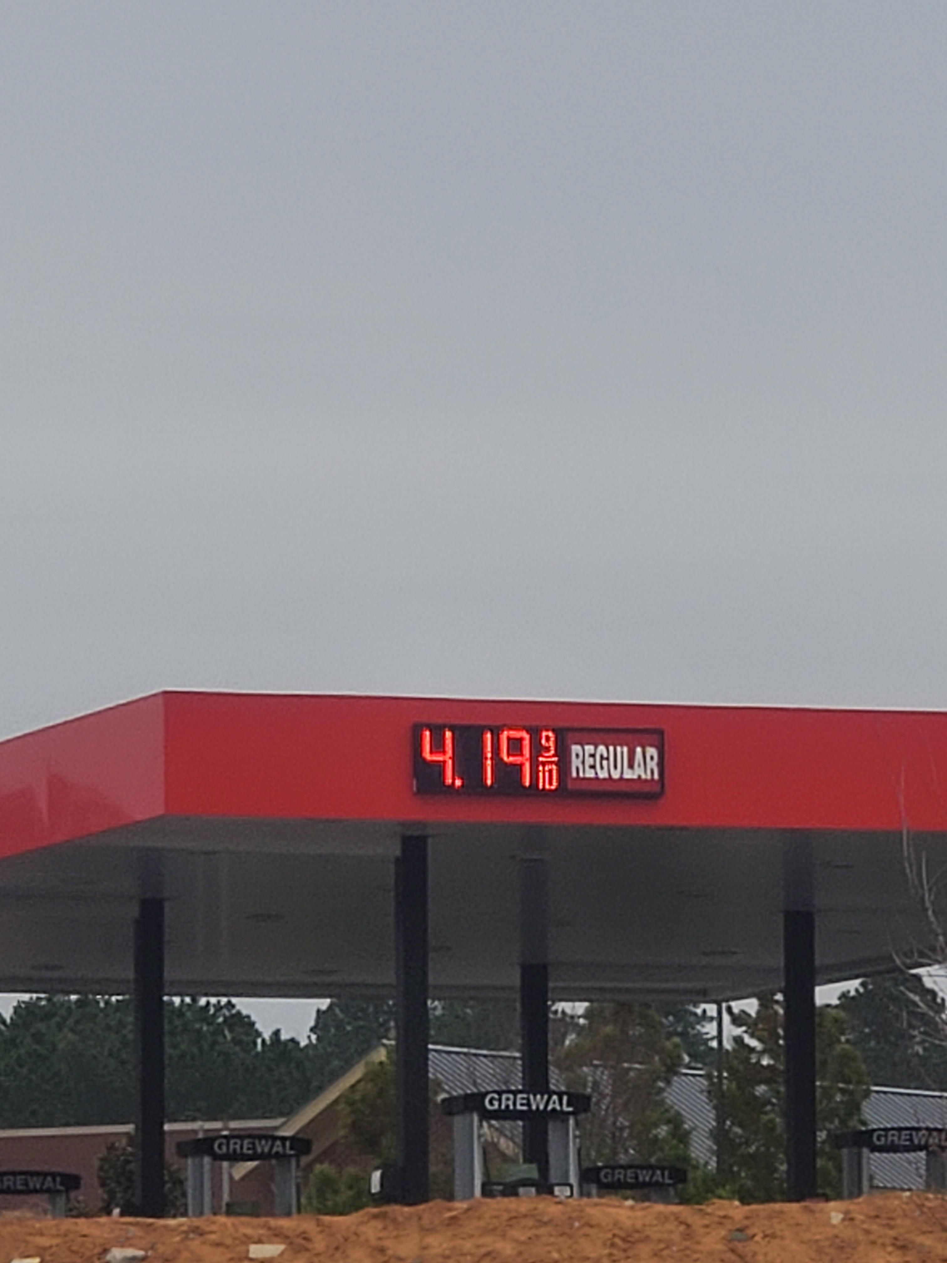 Current gas prices around Raleigh/Garner r/raleigh