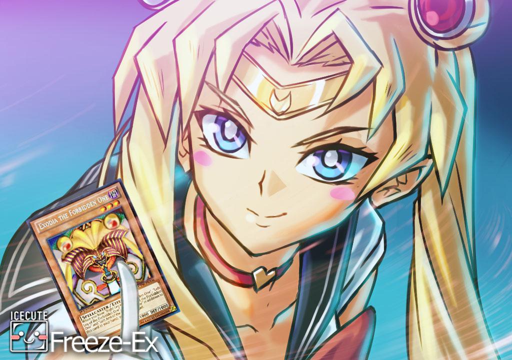 [Art] Look like IT'S TIME TO DUEL YUGI. Sailormoon vs Yugioh