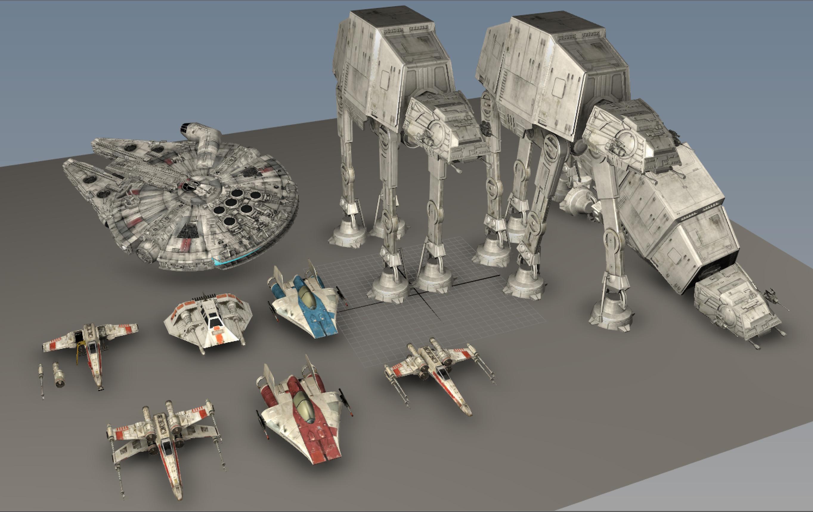 Star Wars 3D Models Gumroad