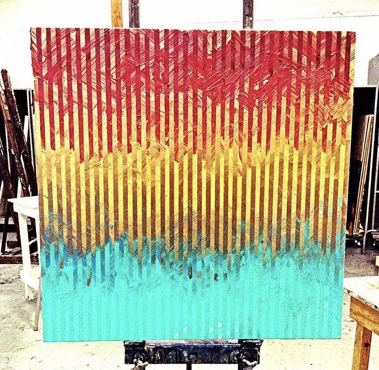 Untitled, 30x30, Acrylic r/Art