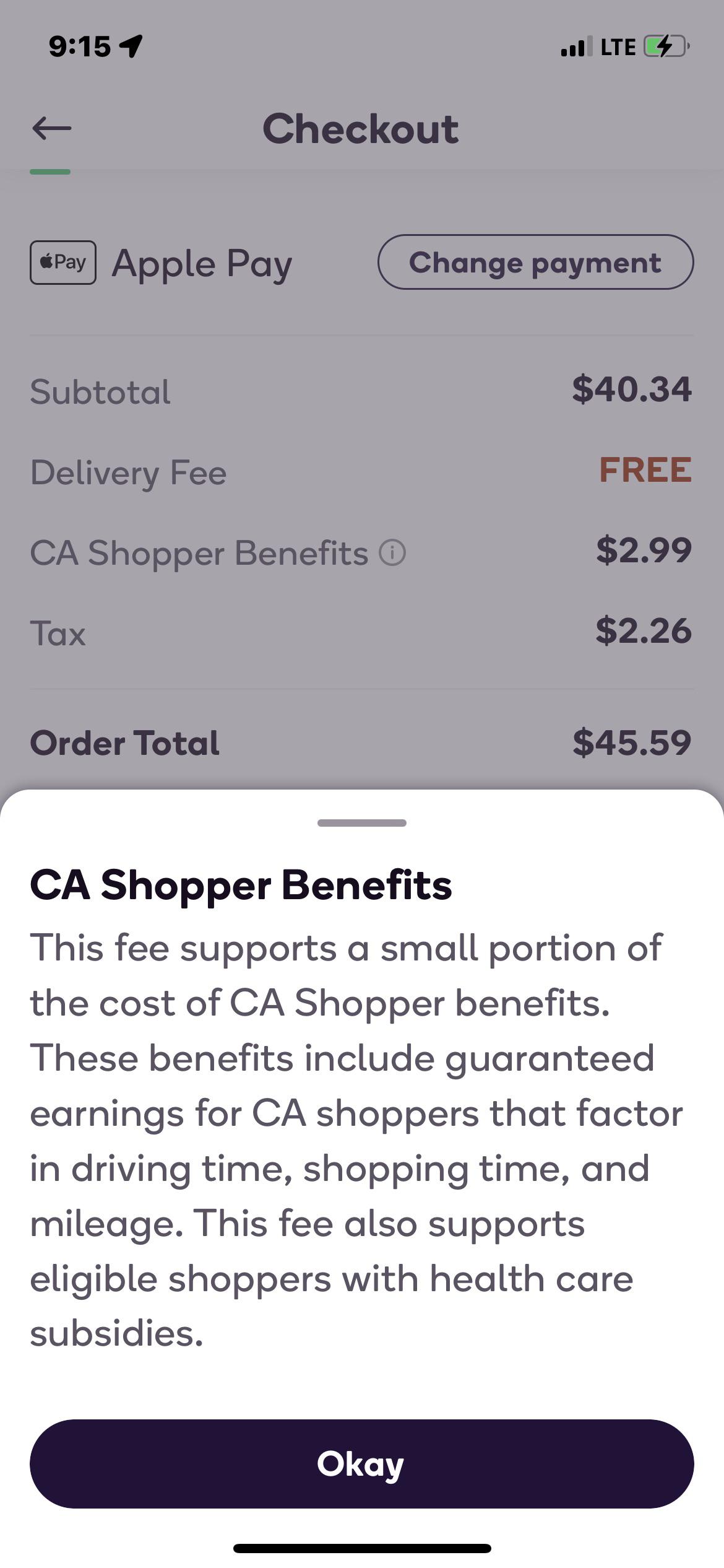 customers pay portion of guaranteed earnings adjustments?