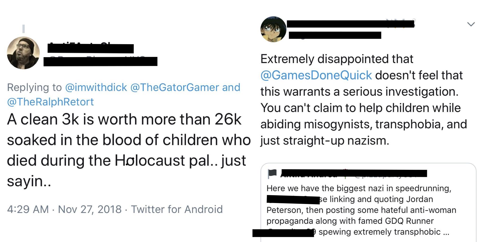 Killstream Fallout & Games Done Quick Scandal Having Controversial