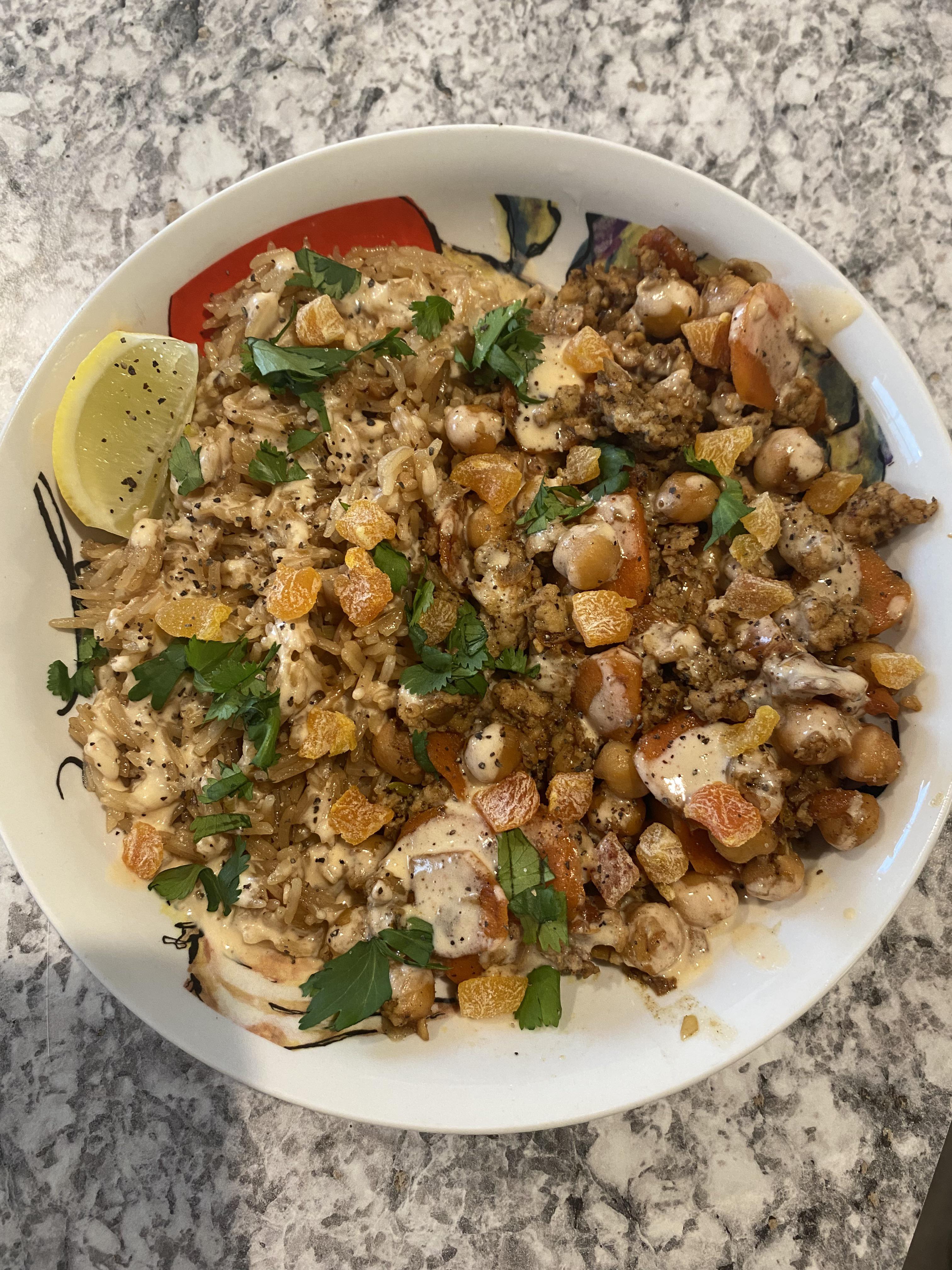 Moroccan Chicken Sausage Tagine. This meal was FILLING r/hellofresh