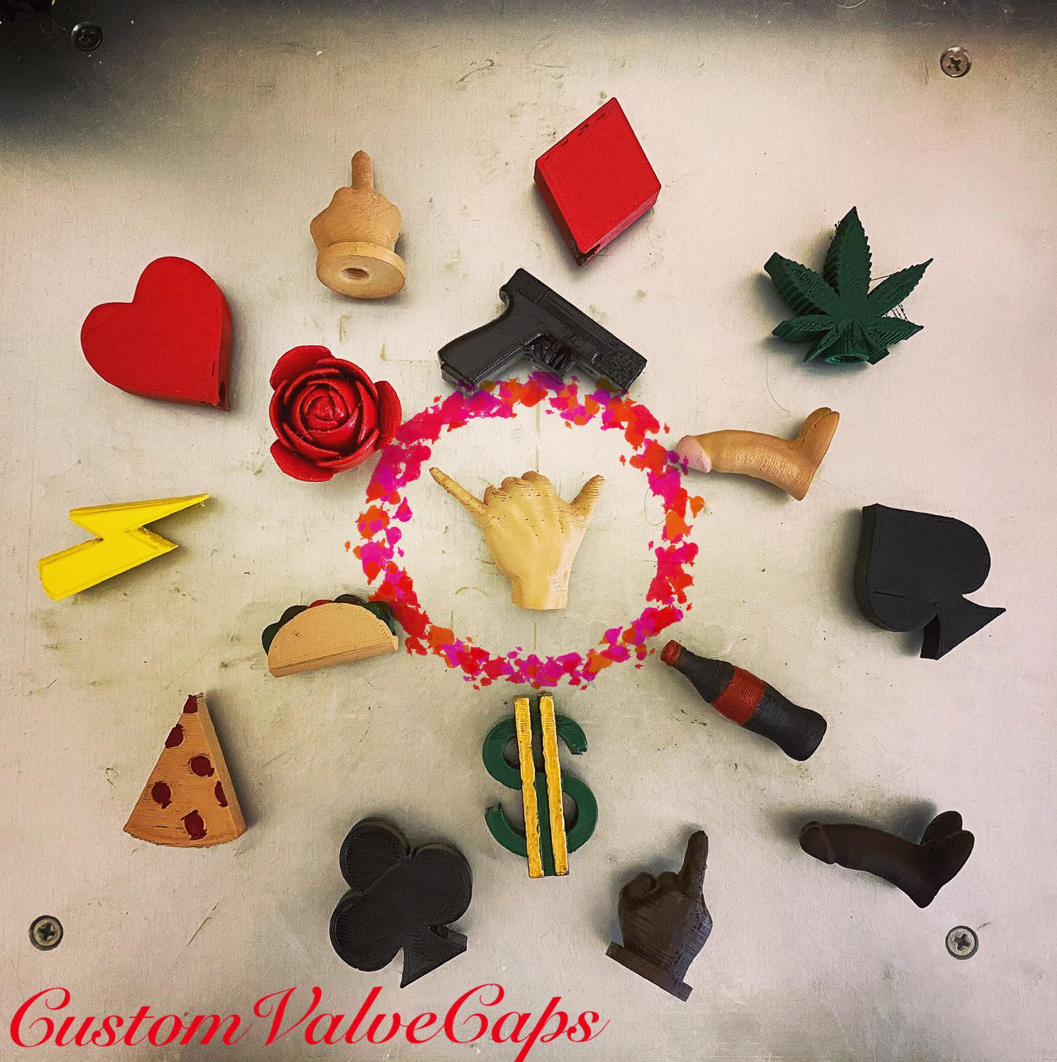 Fun Custom Valve Caps I Make r/FixedGearBicycle