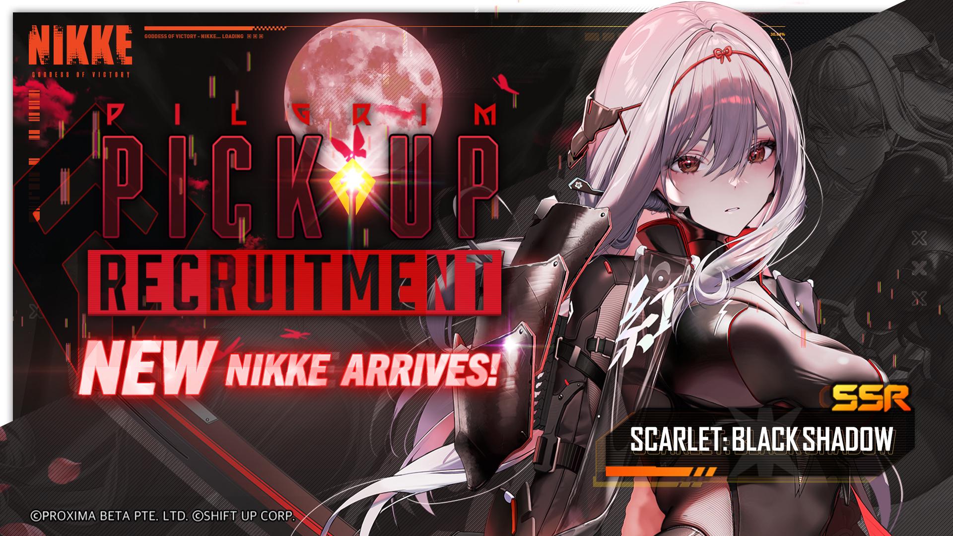 New Year's Pilgrim Banner Scarlet Black Shadow r/NikkeOutpost