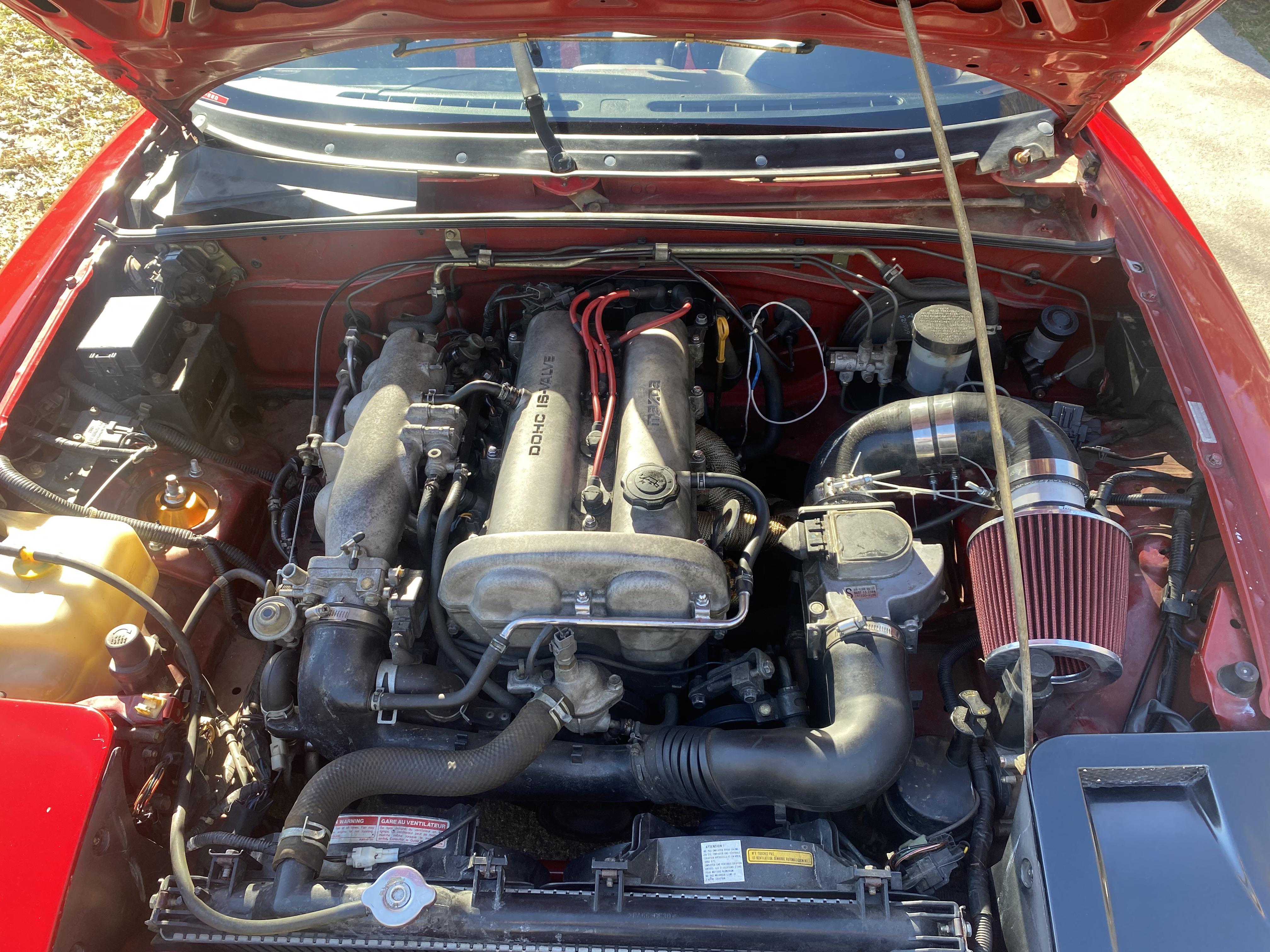 My 93 1.6 engine bay, everything look alright under here? : r/Miata