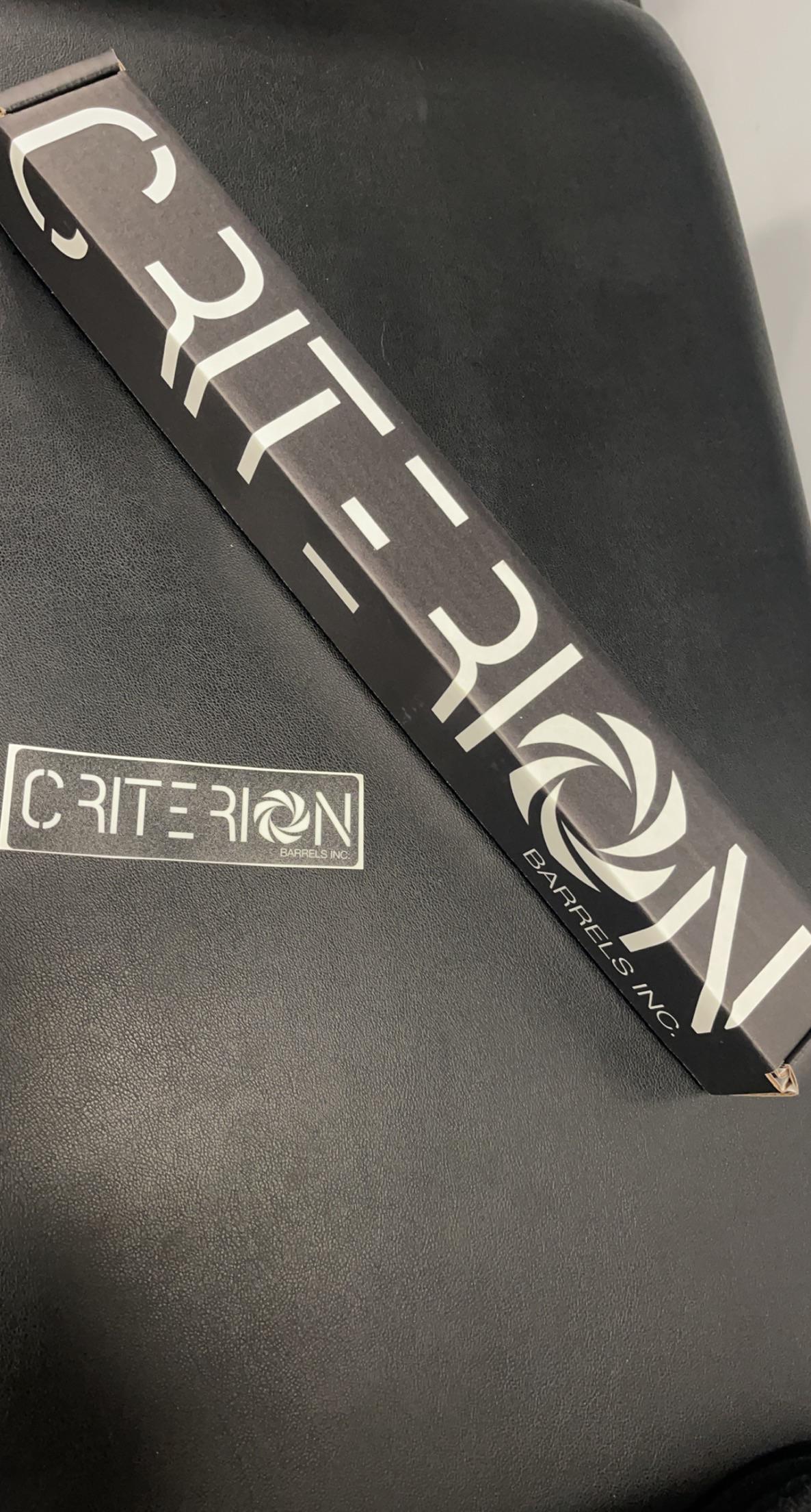 Criterion Core 13.9” with a BCM headspaced bolt. Ordered 9/1/21