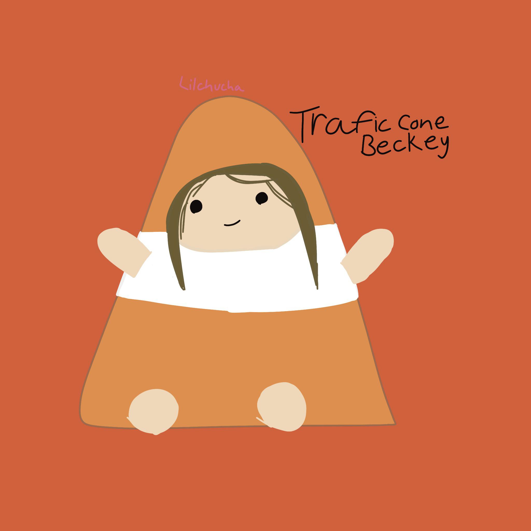 Traffic Cone Becky fanart r/JackSucksAtLife