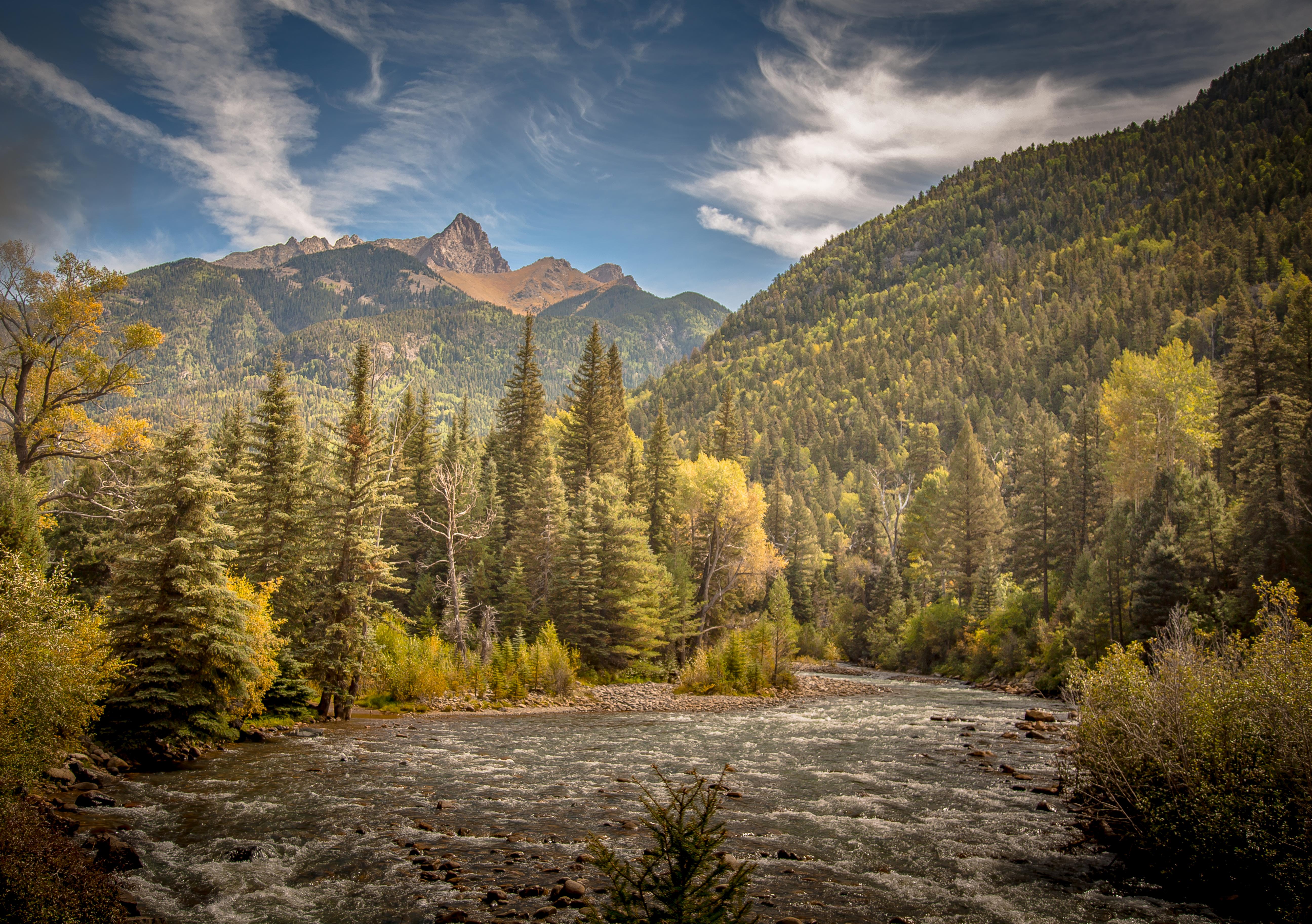 Animas River between Durango and Silverton Colorado [OC] [5182x3648