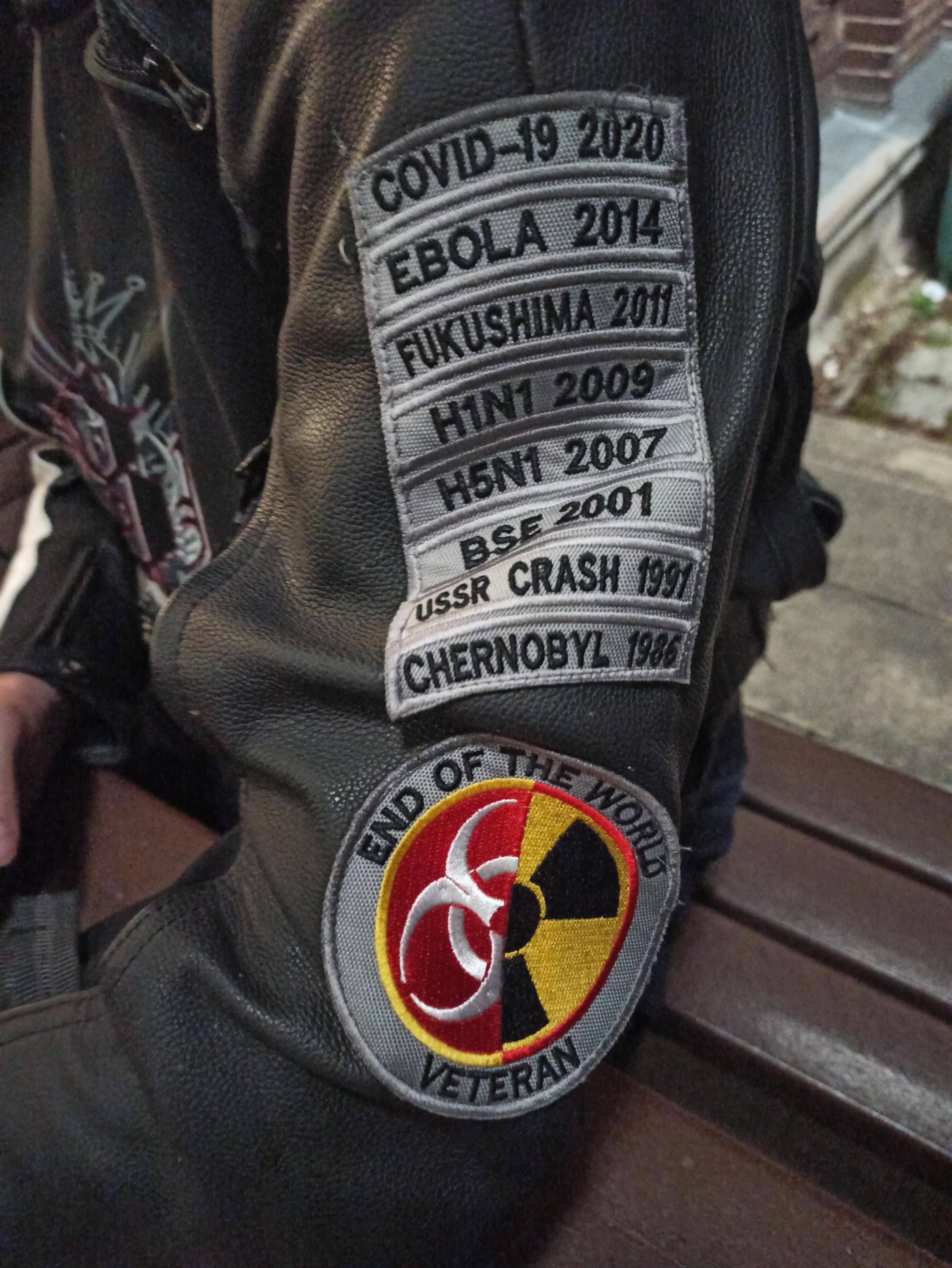 My friends Jacket 😁 r/funny