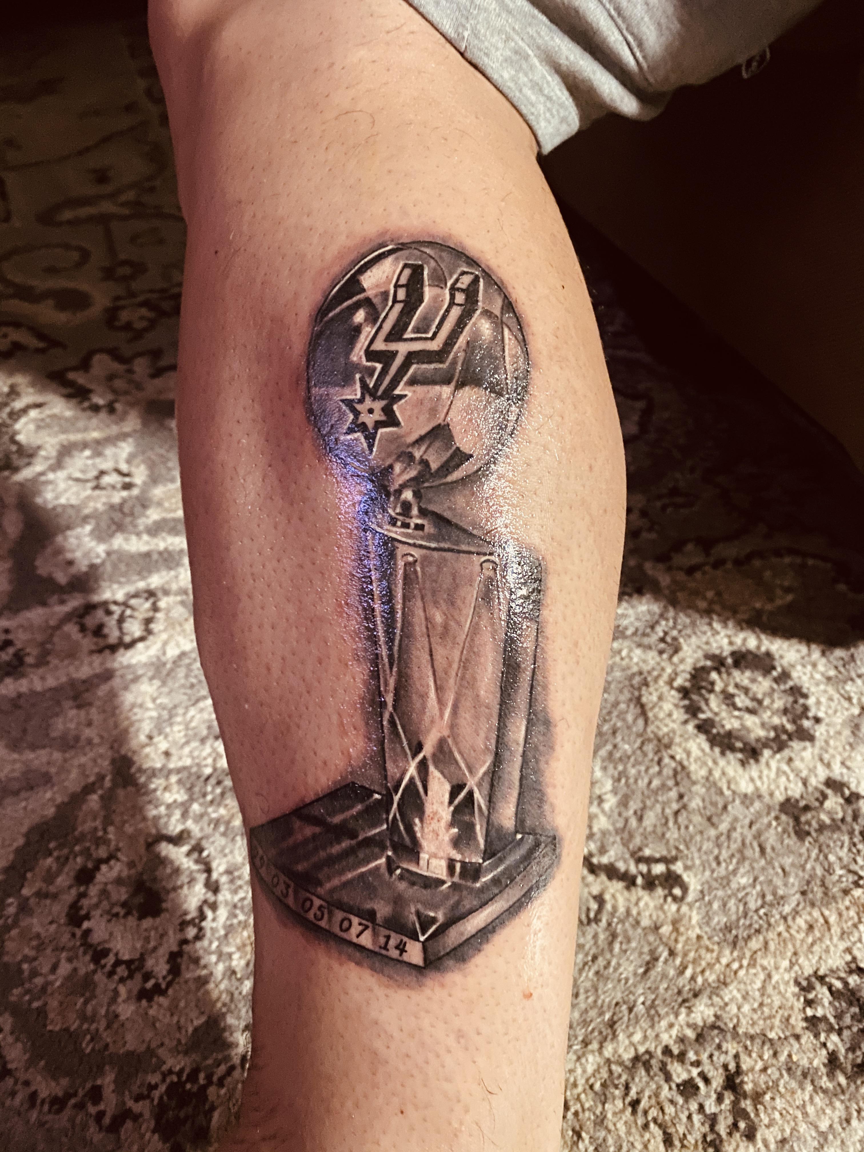 My spurs tattoo NBASpurs