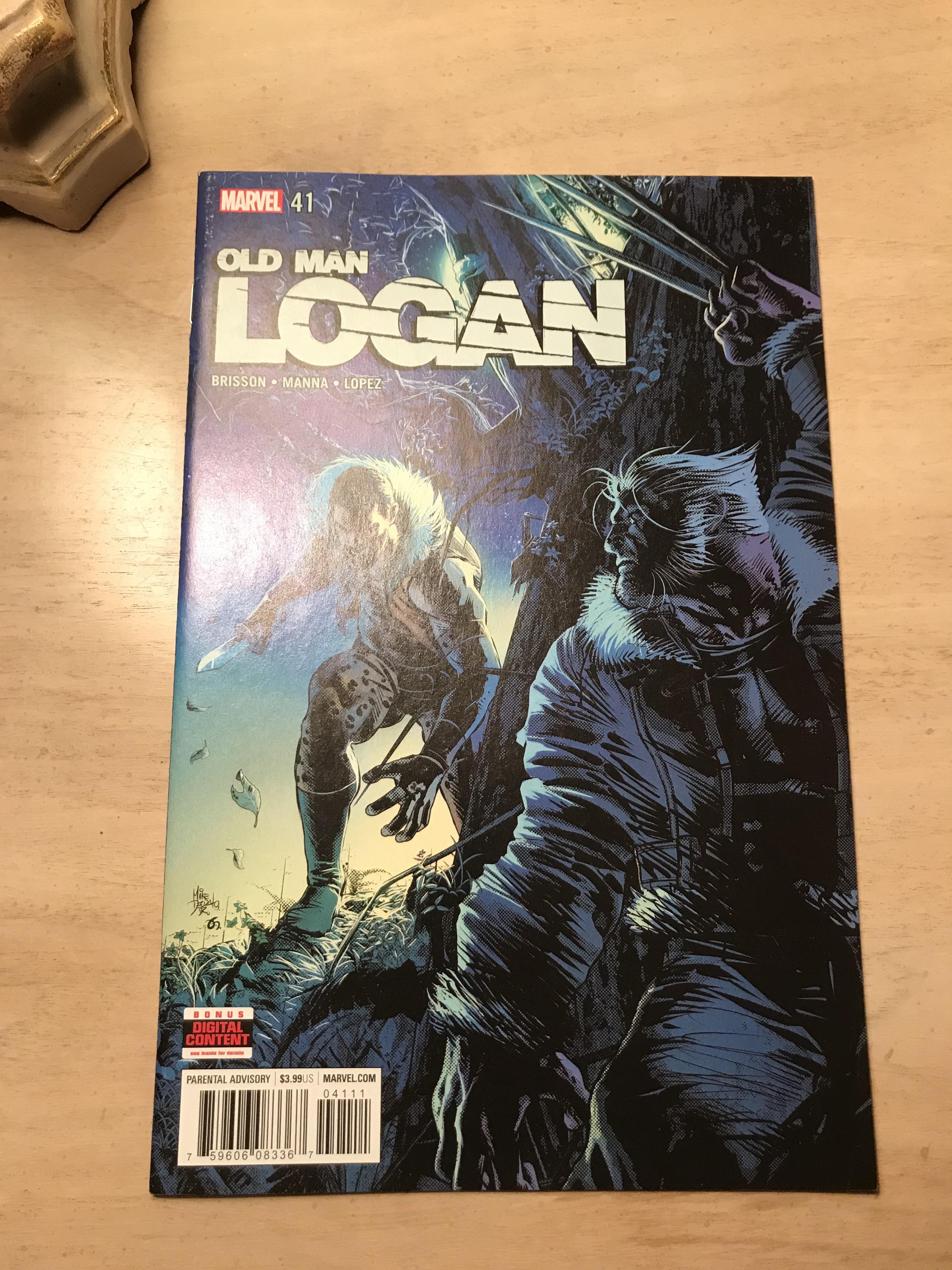 I really enjoy the “Old Man Logan” storyline