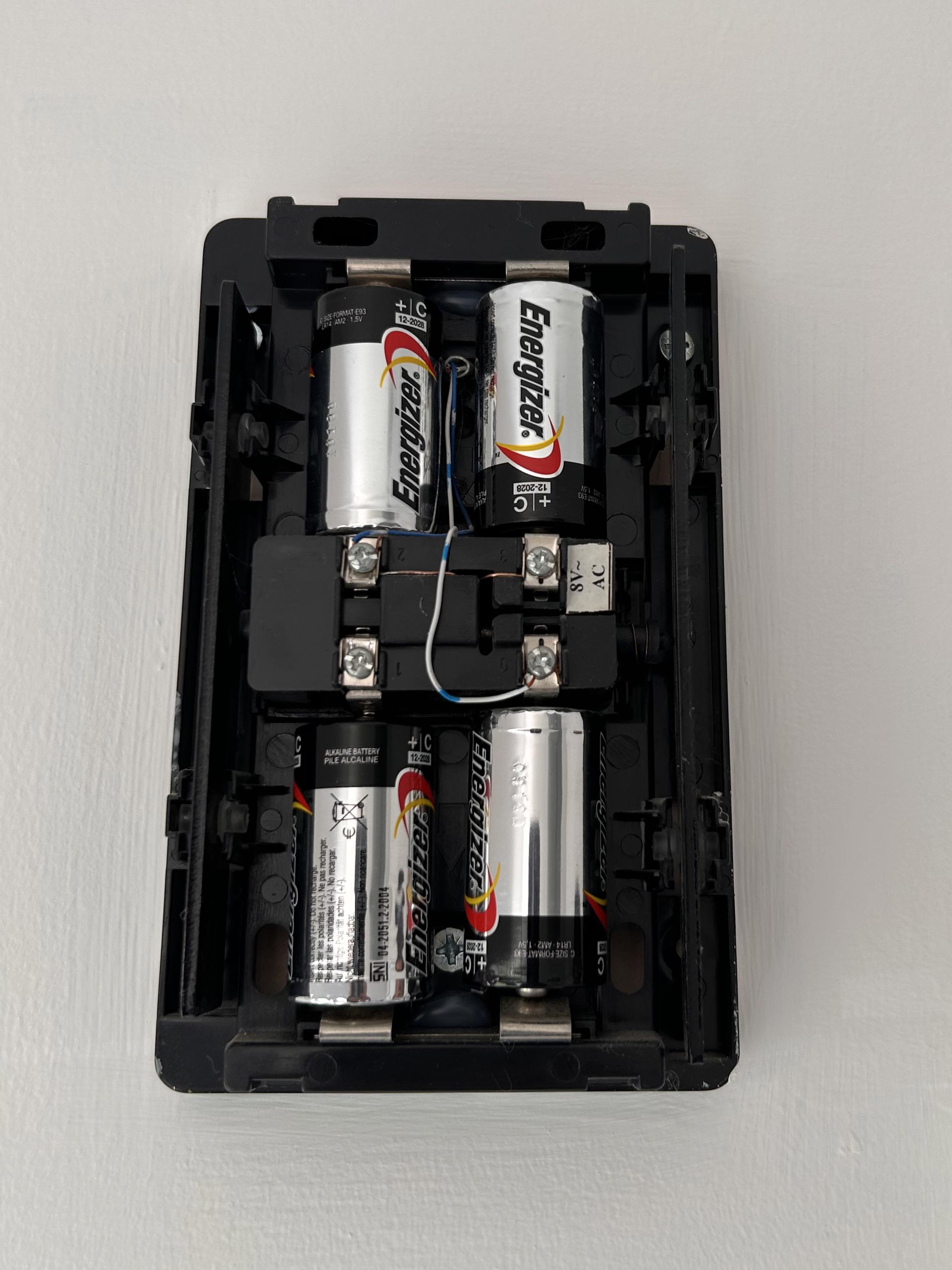 Where should I place the jumper cable on my doorbell chime for it to