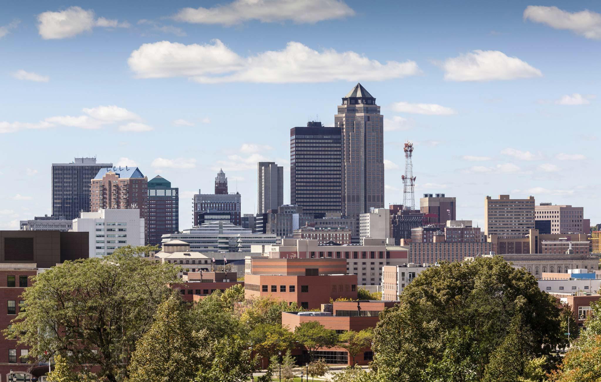 Downtown Des Moines [1100x1000 CityPorn