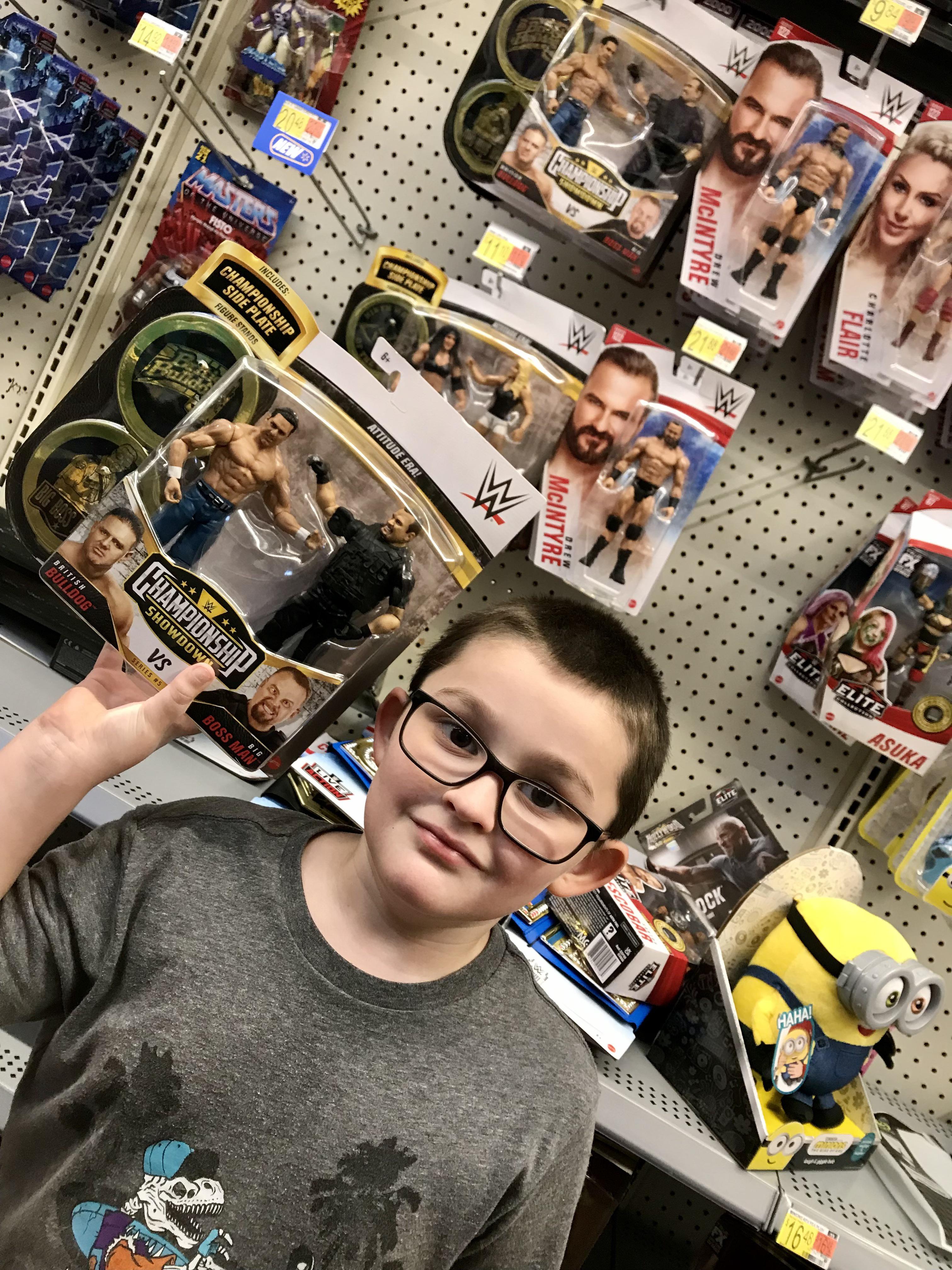 Boss man’s grandson with the British Bulldog vs Big Boss Man WWE