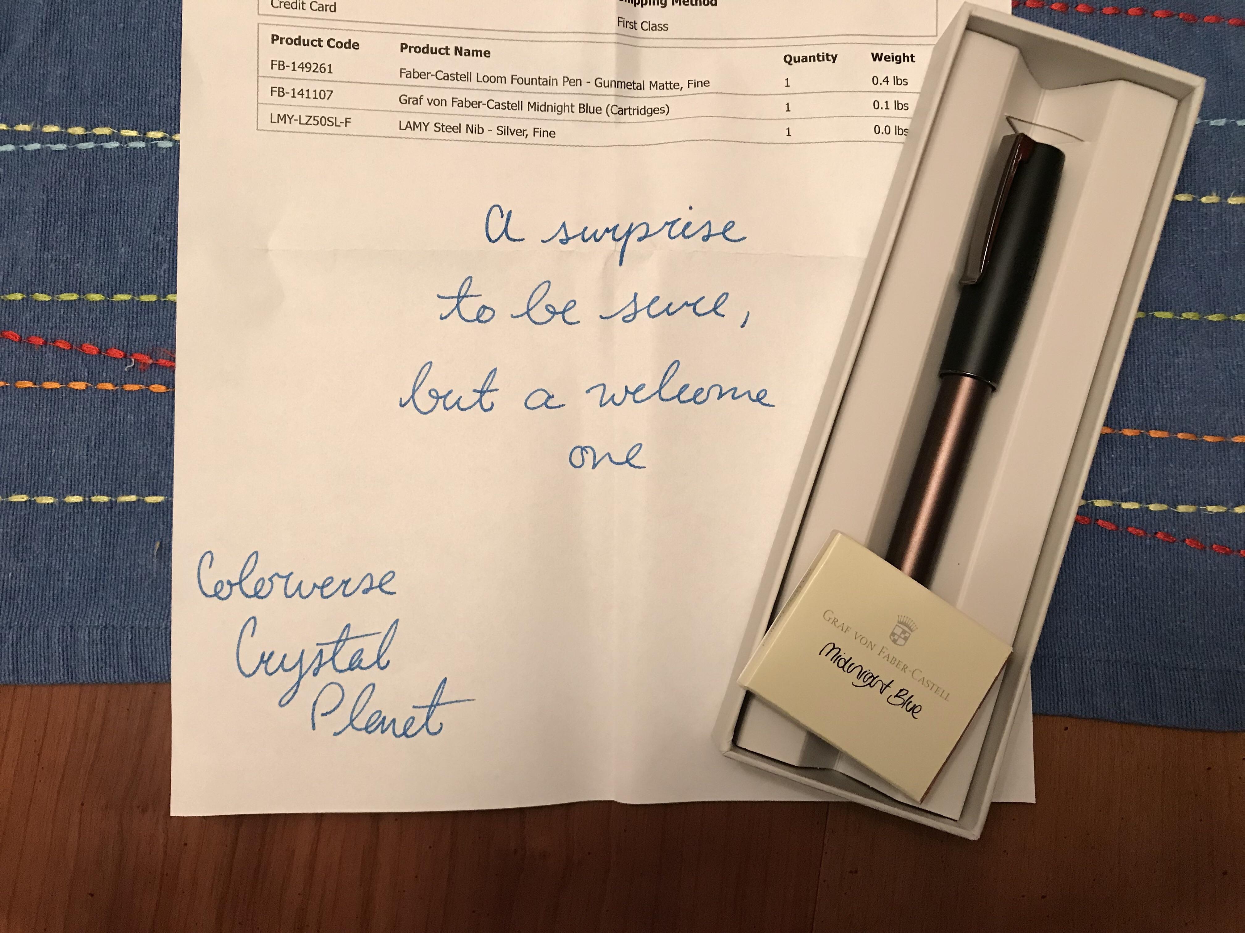 New pen day, Goulet pens is prequelmemers. r/fountainpens