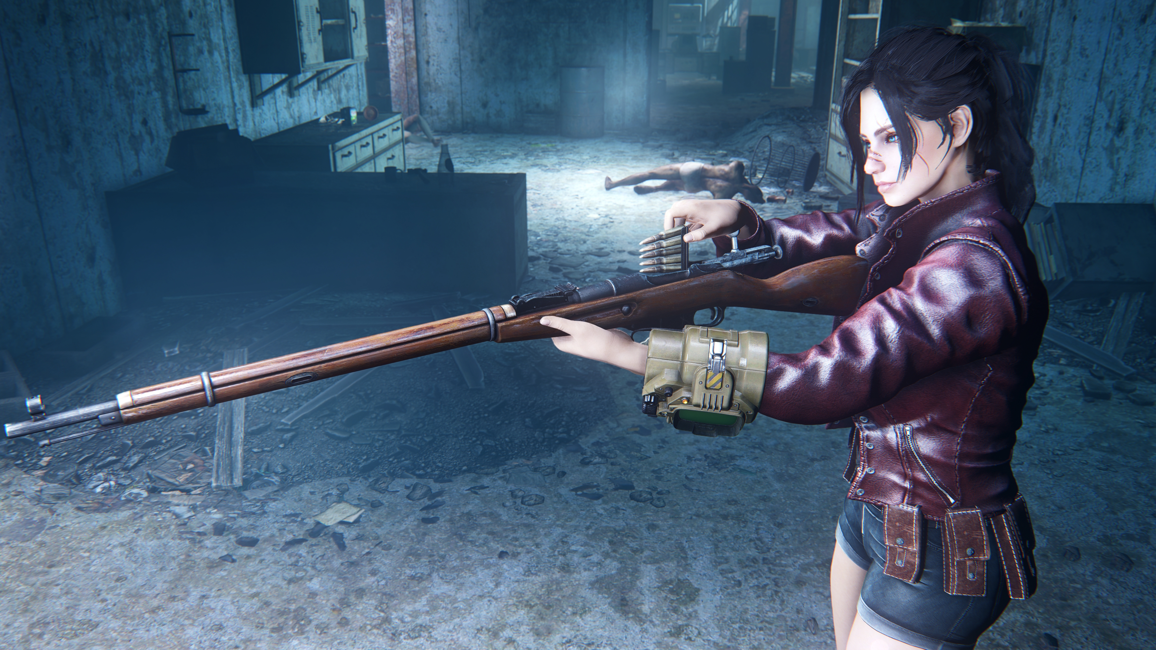 I wanted to start my game with a decent looking sniper rifle...didn't