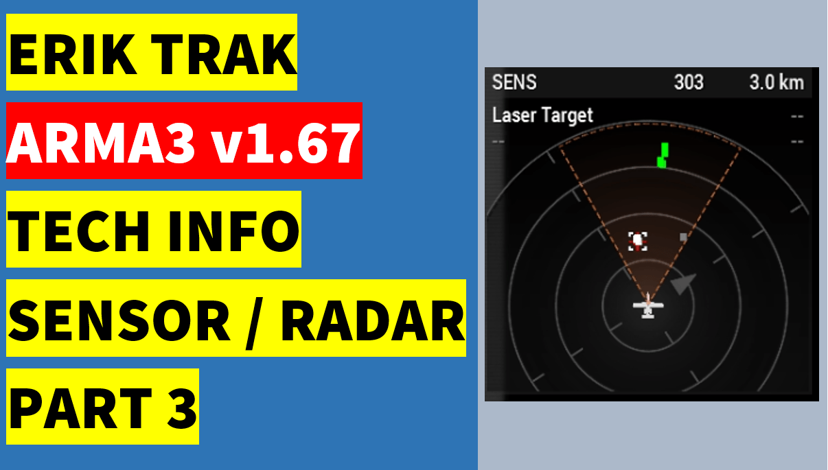 Arma 3 64 bit radar (sensor) upgrade part 3 Activepassive radar and