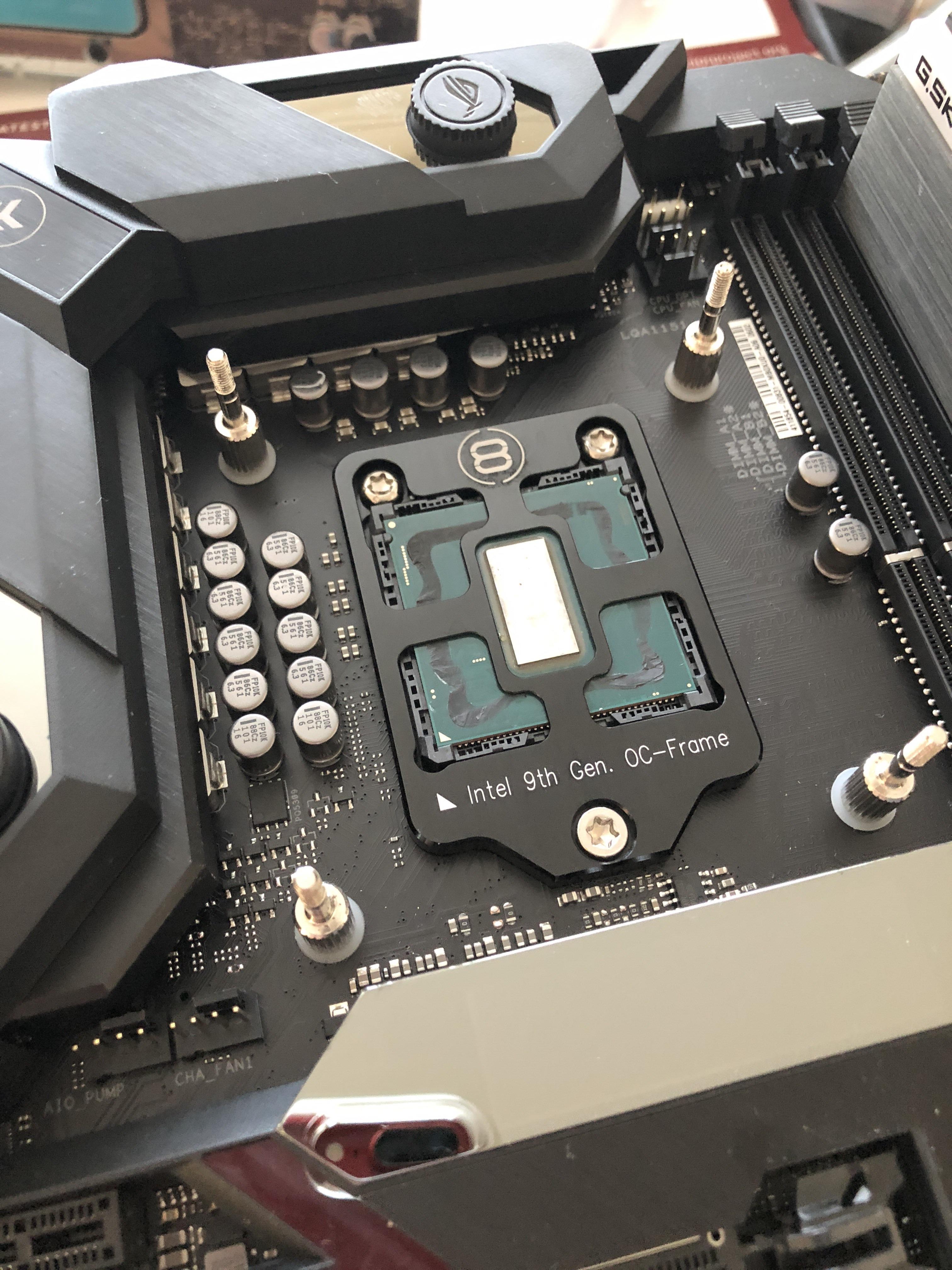 i9 9900k Direct Die Delidding Overclockers UK Forums