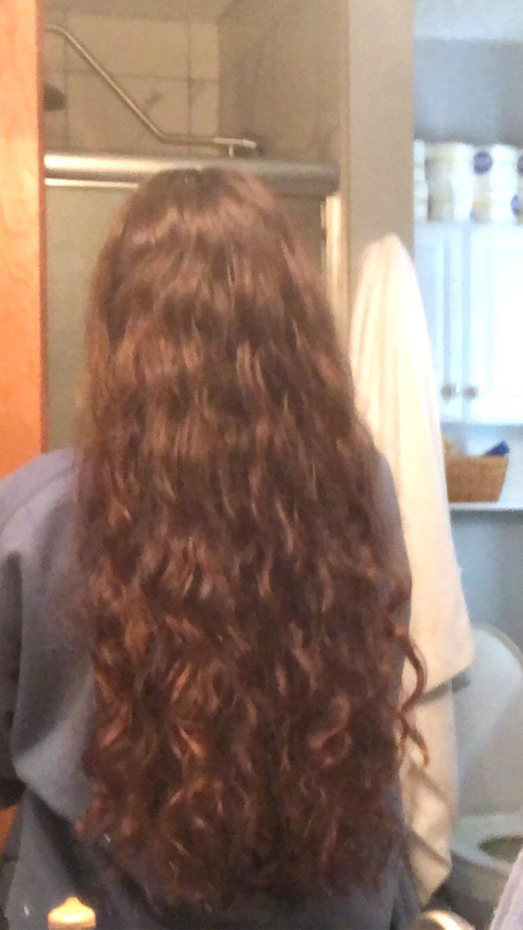 Slept in a french braid with wet hair r/longhair