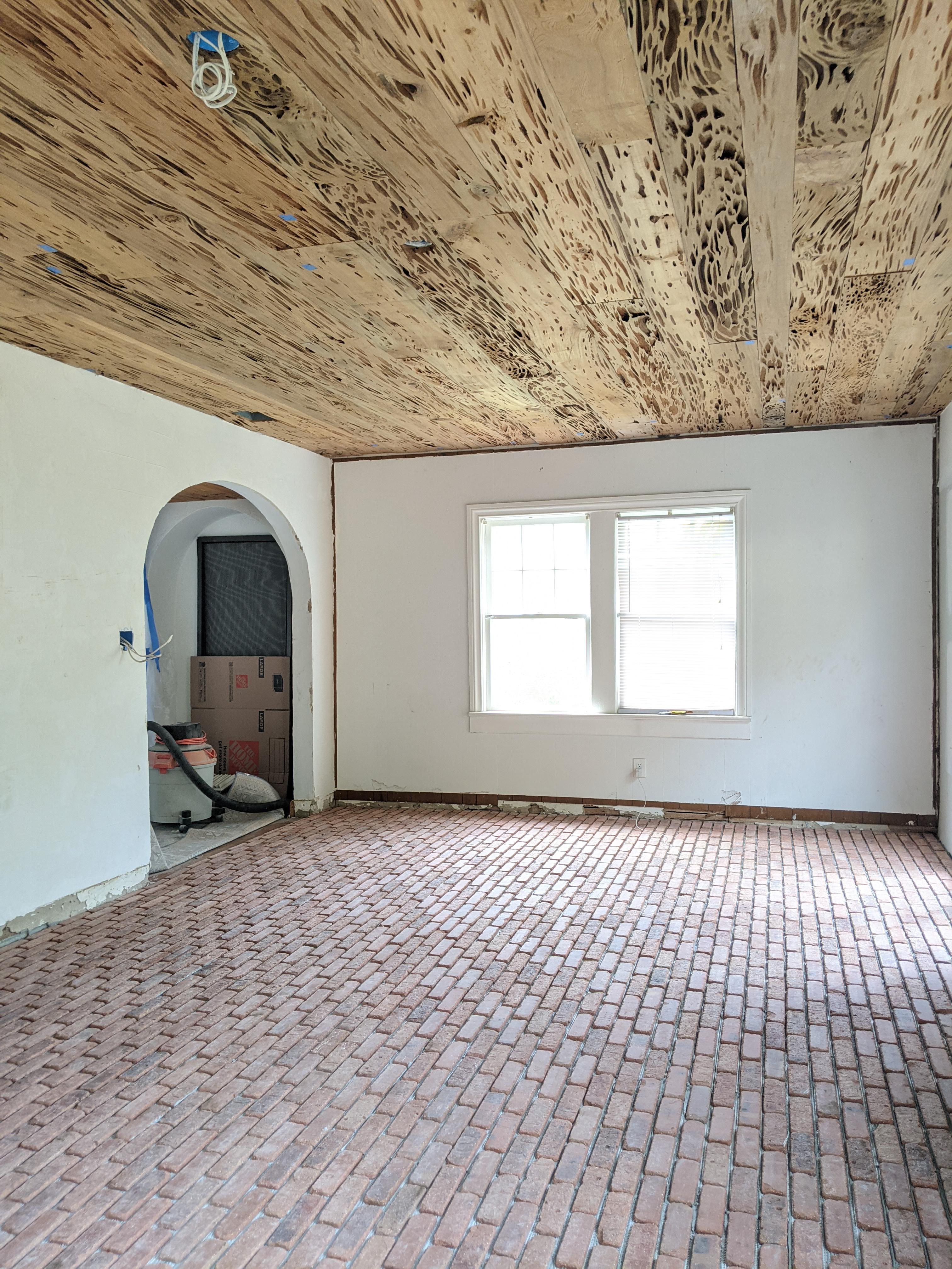 Old Sinker Pecky Cypress Ceiling What type of sealant should we use