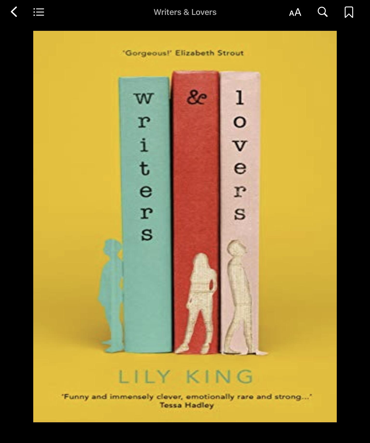 44/52 Writers & Lovers Lily King 🙂 saw this being raved on Noelle